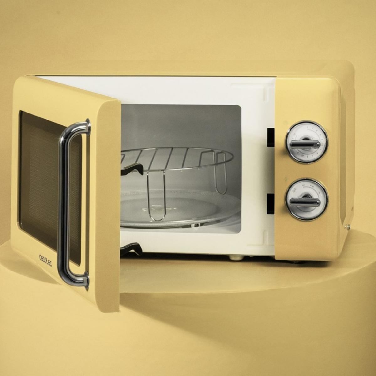 Cecotec Microondas solo Microondas 20l proclean 3010 retro yellow