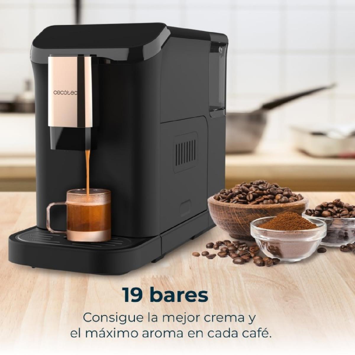 Cecotec Cafeteras superautomáticas Cremmaet Macchia Black Rose
