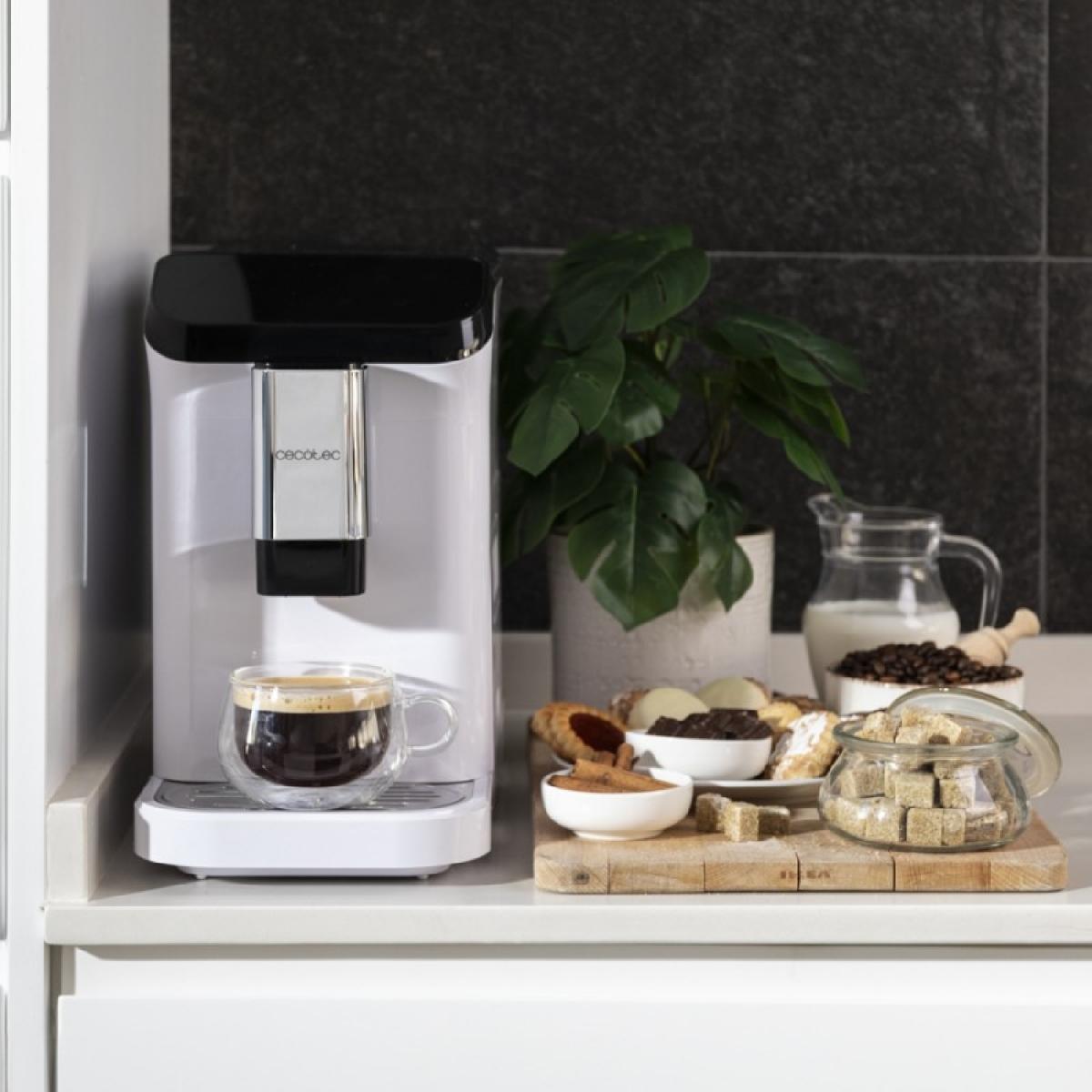 Cecotec Cafeteras superautomáticas Cremmaet Macchia White
