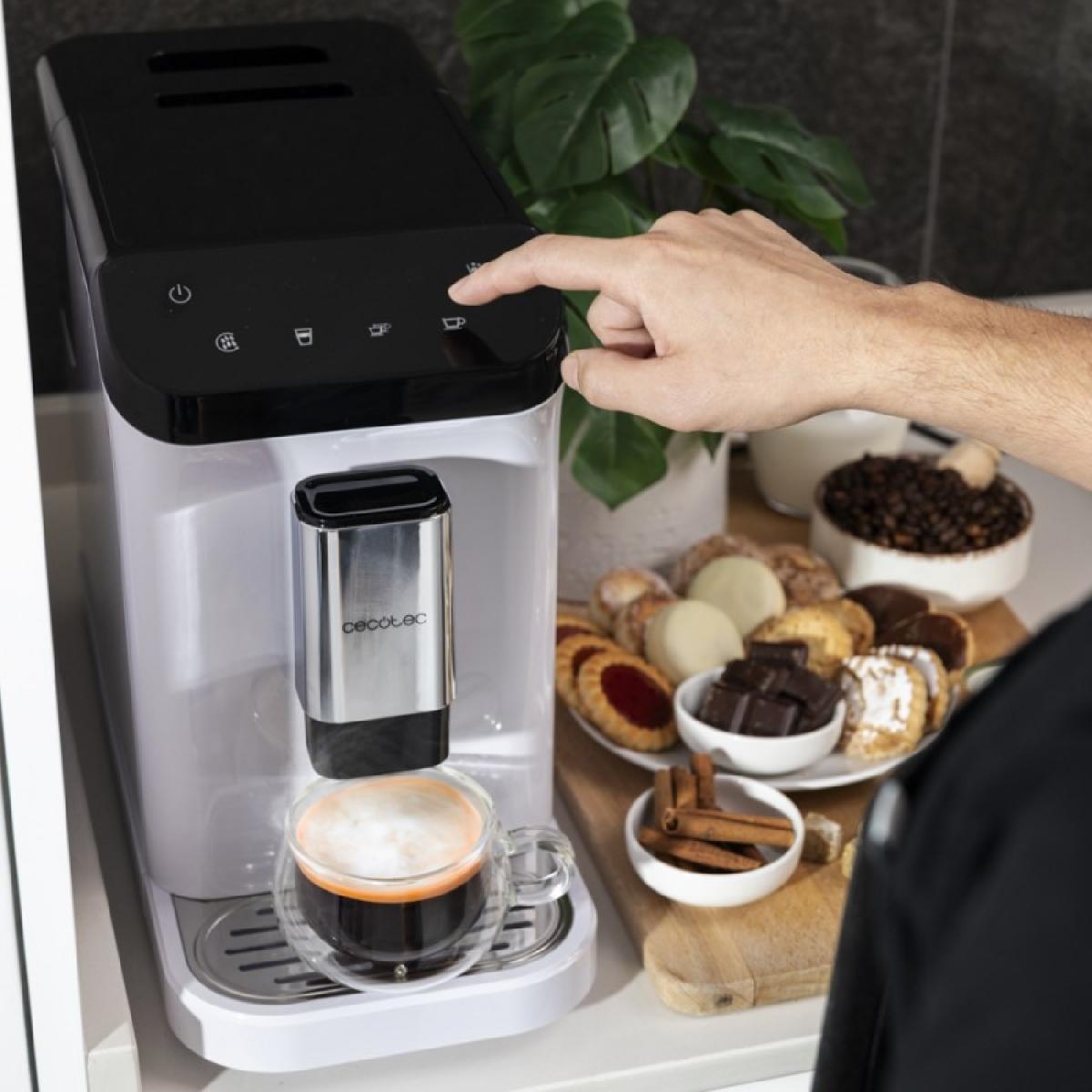 Cecotec Cafeteras superautomáticas Cremmaet Macchia White