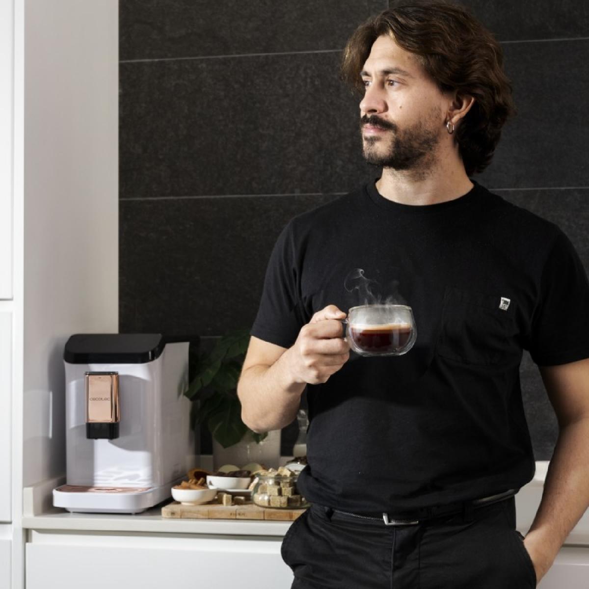 Cecotec Cafeteras superautomáticas Cremmaet Macchia White Rose