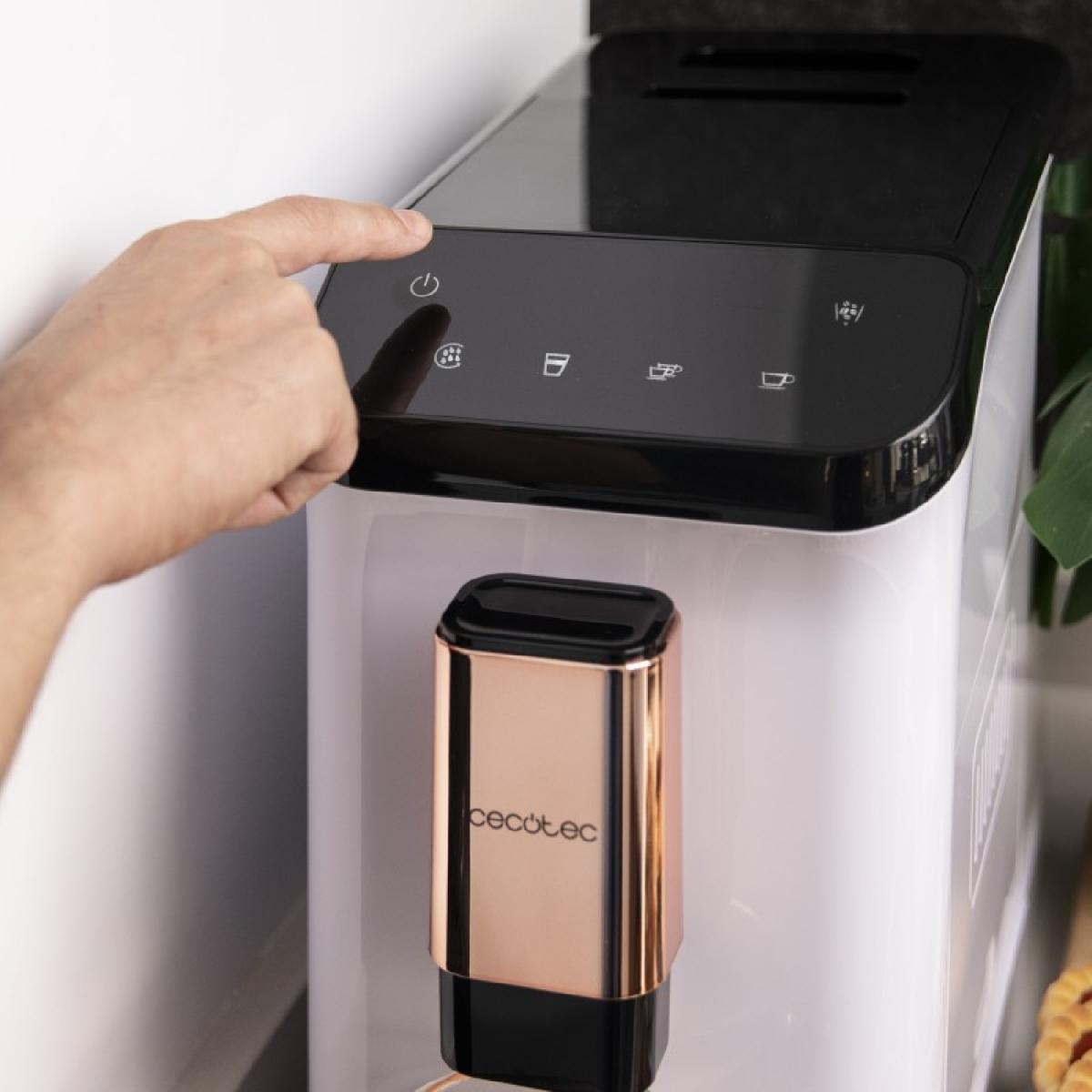 Cecotec Cafeteras superautomáticas Cremmaet Macchia White Rose