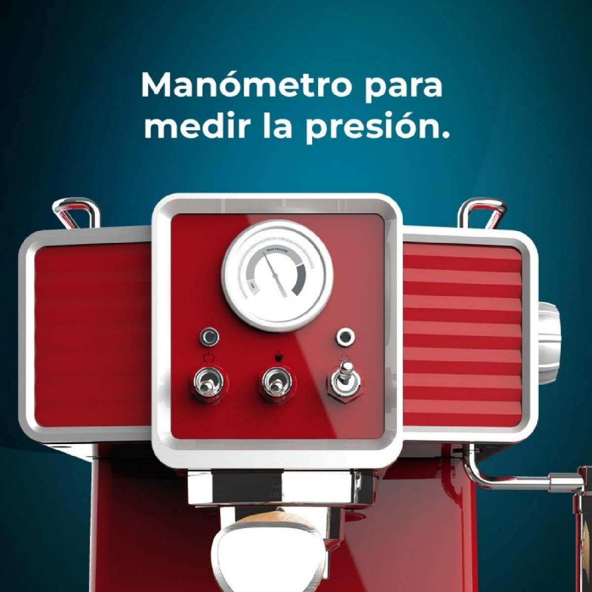 Cecotec Cafeteras express Power Espresso 20 Tradizionale Light Red