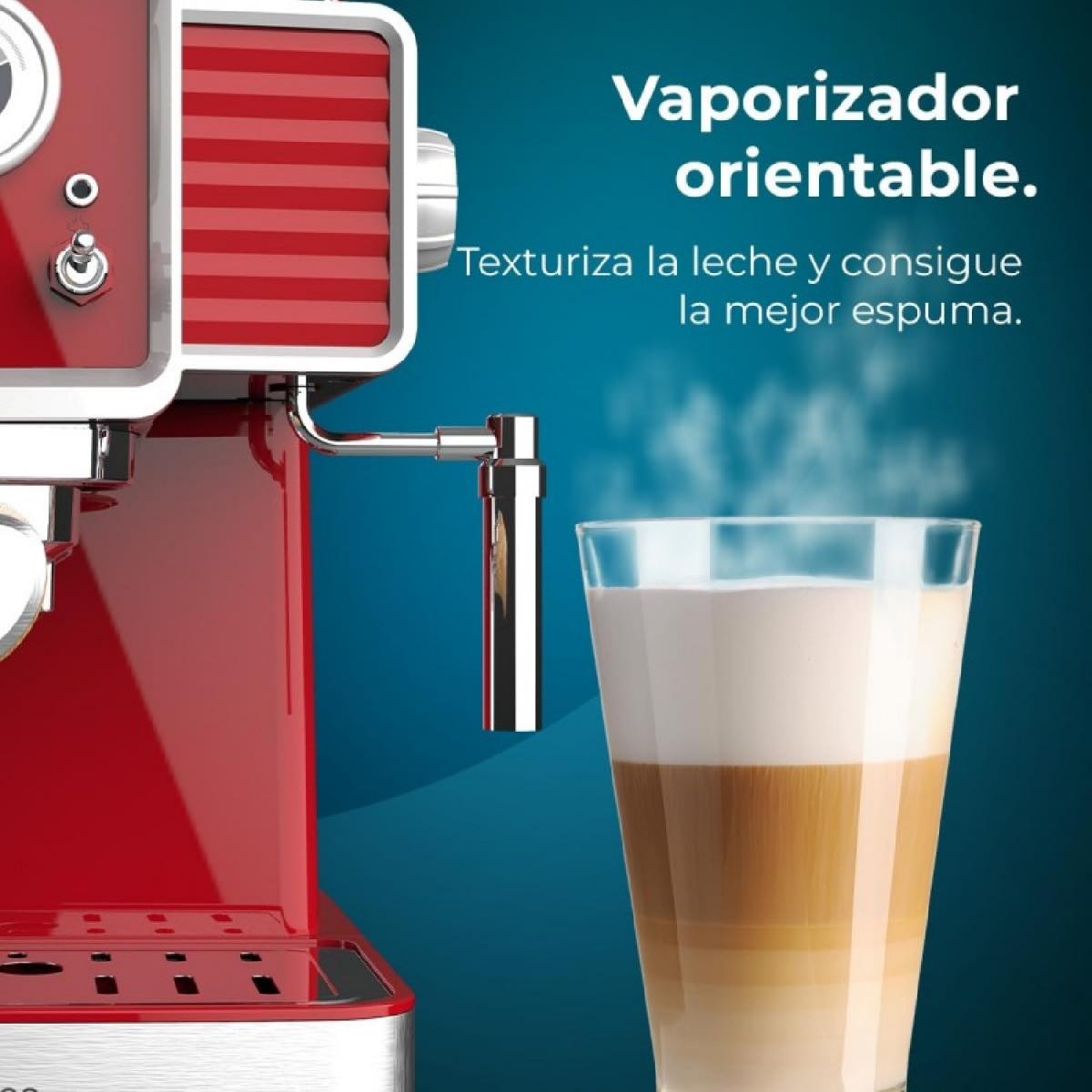 Cecotec Cafeteras express Power Espresso 20 Tradizionale Light Red
