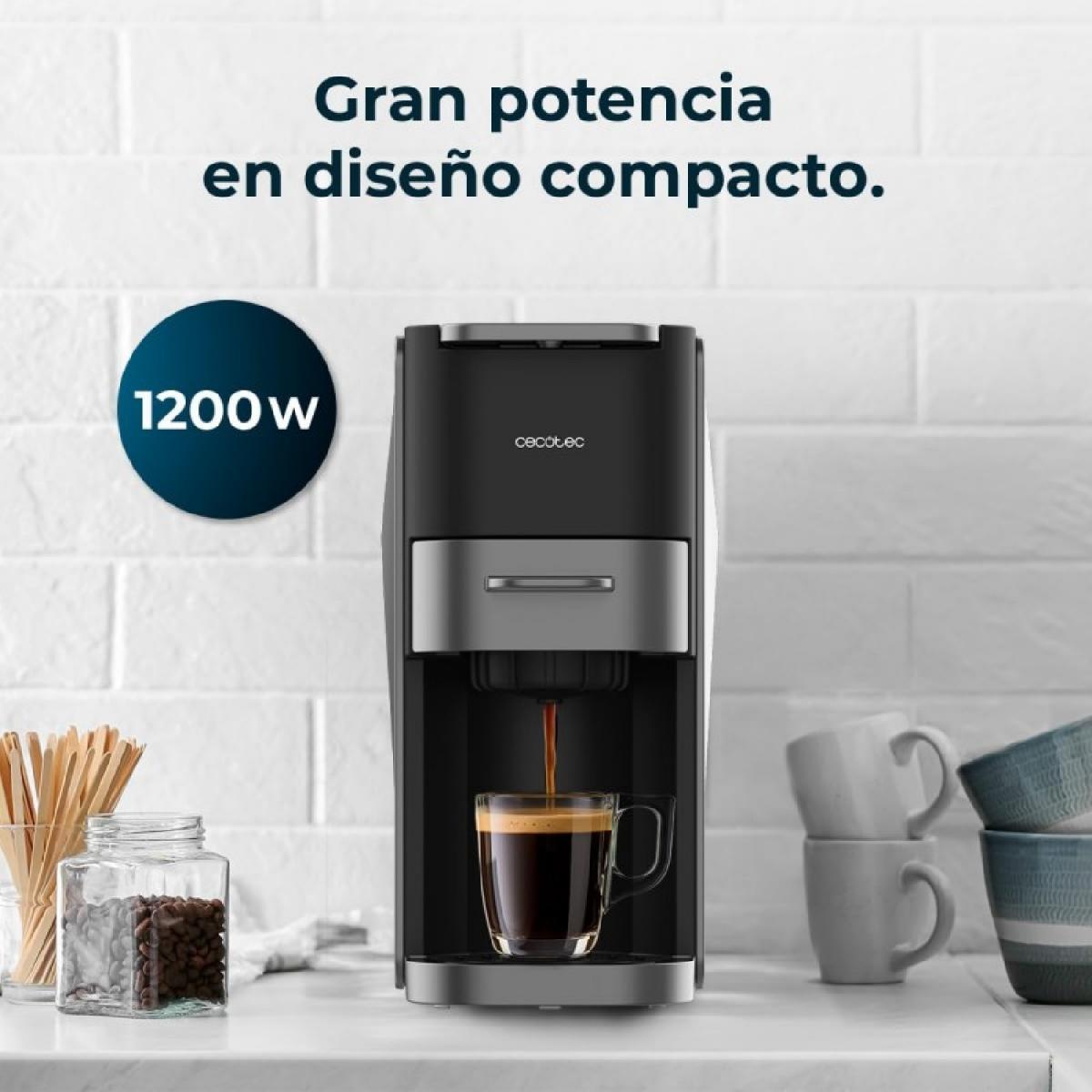 Cecotec Cafeteras de capsulas FreeStyle Compact Dark