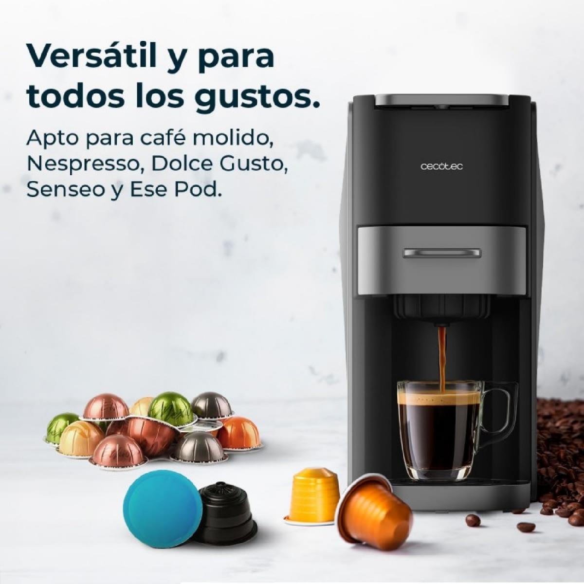 Cecotec Cafeteras de capsulas FreeStyle Compact Dark