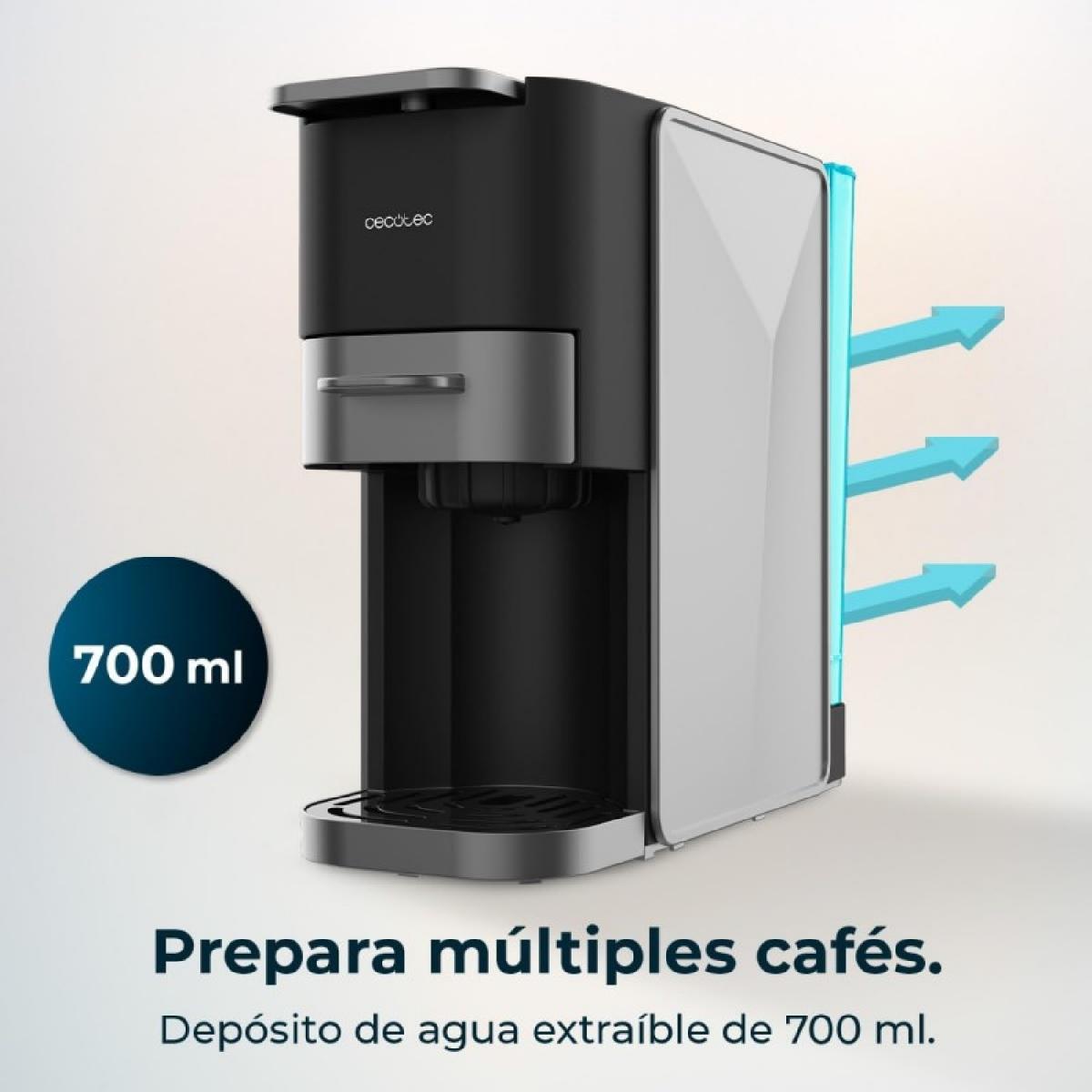 Cecotec Cafeteras de capsulas FreeStyle Compact Dark