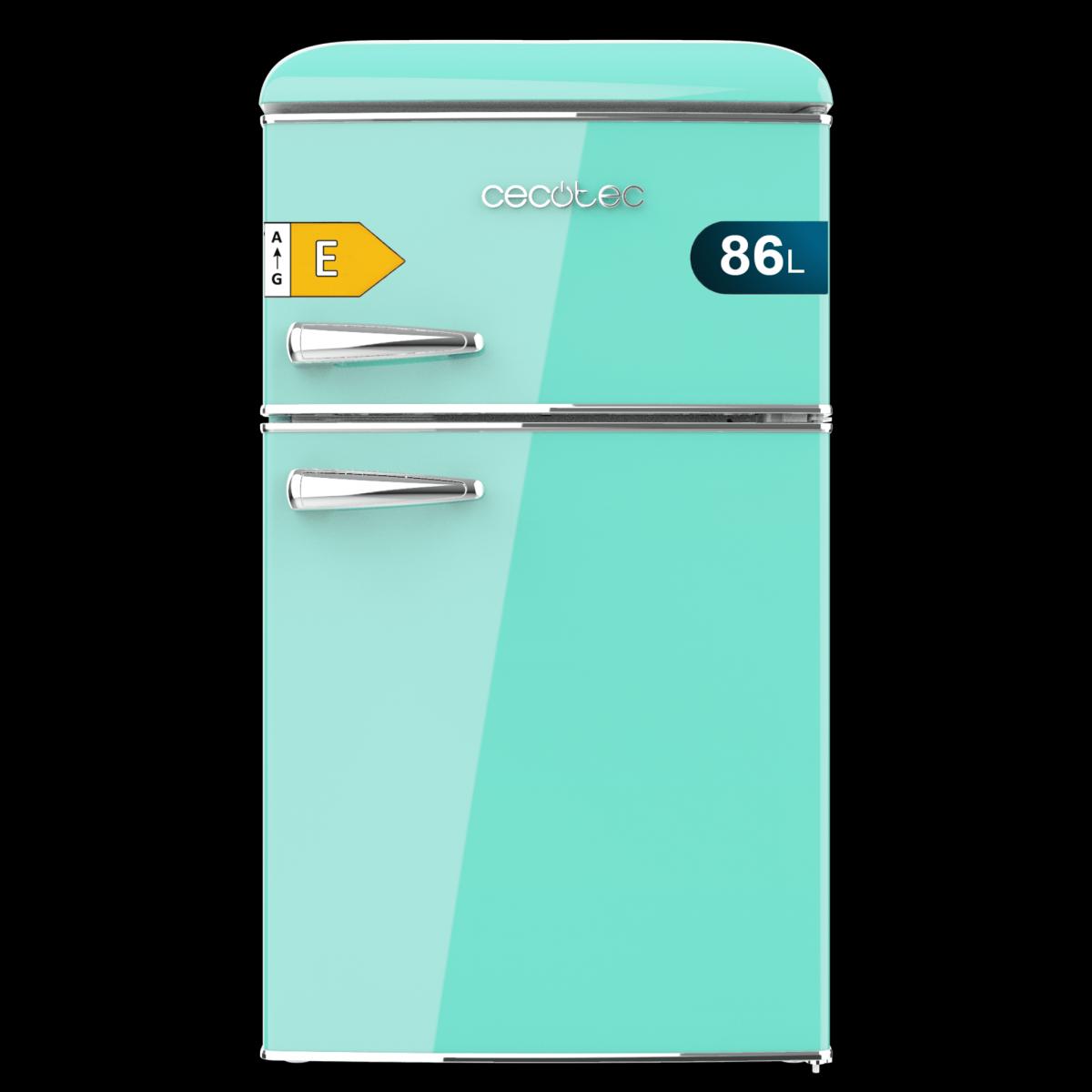 Cecotec Frigoríficos retro Bolero CoolMarket 2D Origin 86 Green E