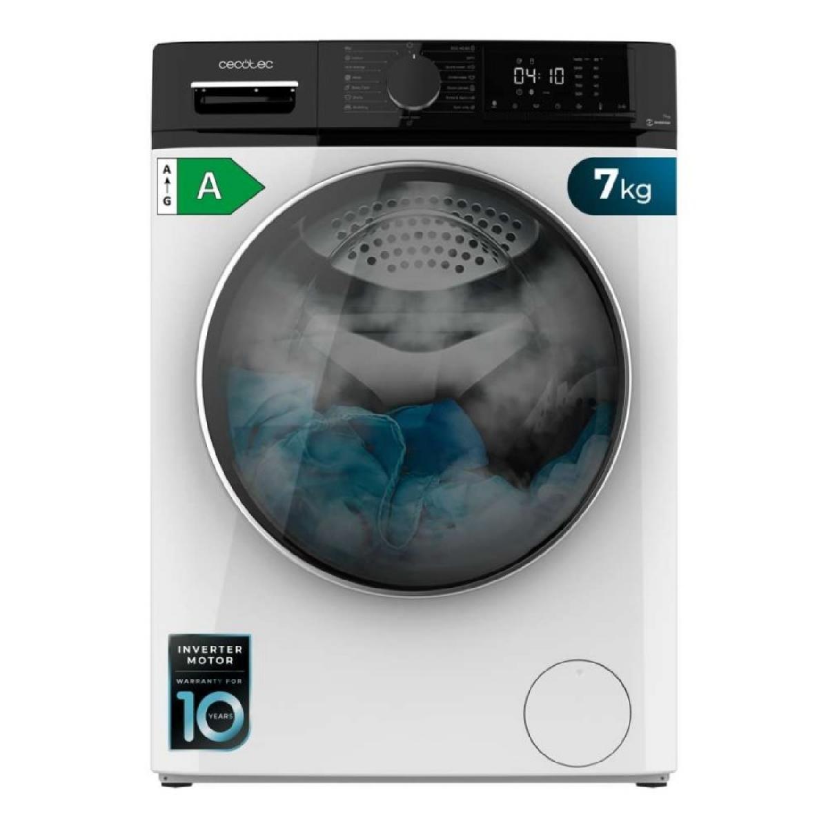 Cecotec Lavadoras de carga frontal Bolero DressCode 7610 Inverter A