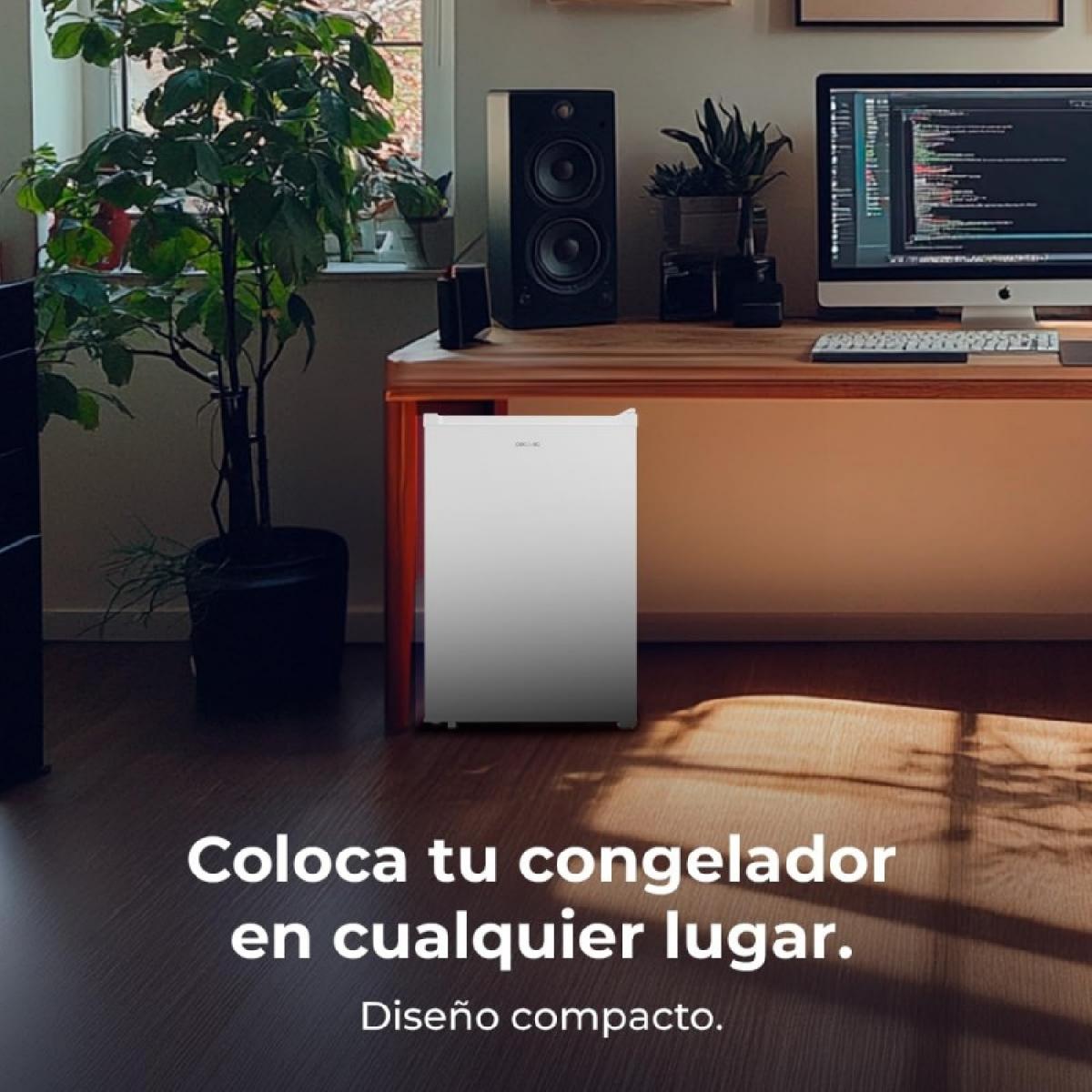 Cecotec Congeladores verticales Congelador Bolero CoolMarket TF 97 White