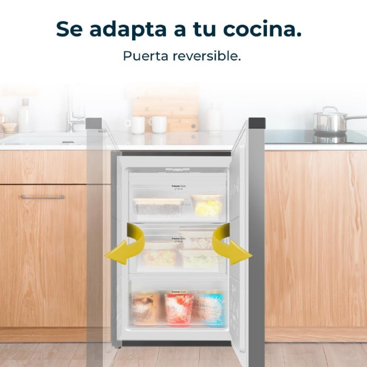 Cecotec Congeladores verticales Congelador Bolero CoolMarket TF 97 Inox