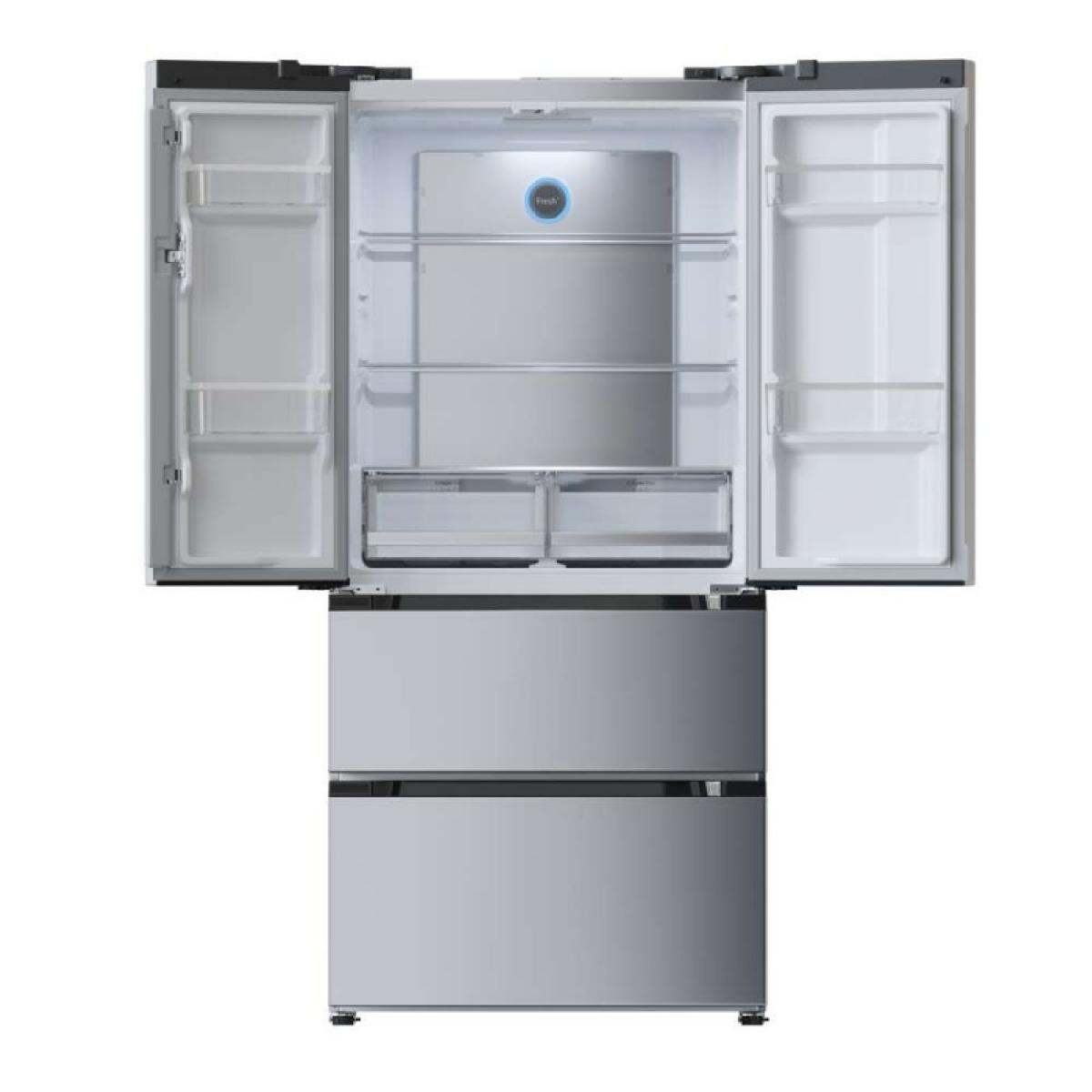 Cecotec Frigoríficos puerta francesa Bolero CoolMarket FD 436 Inox E