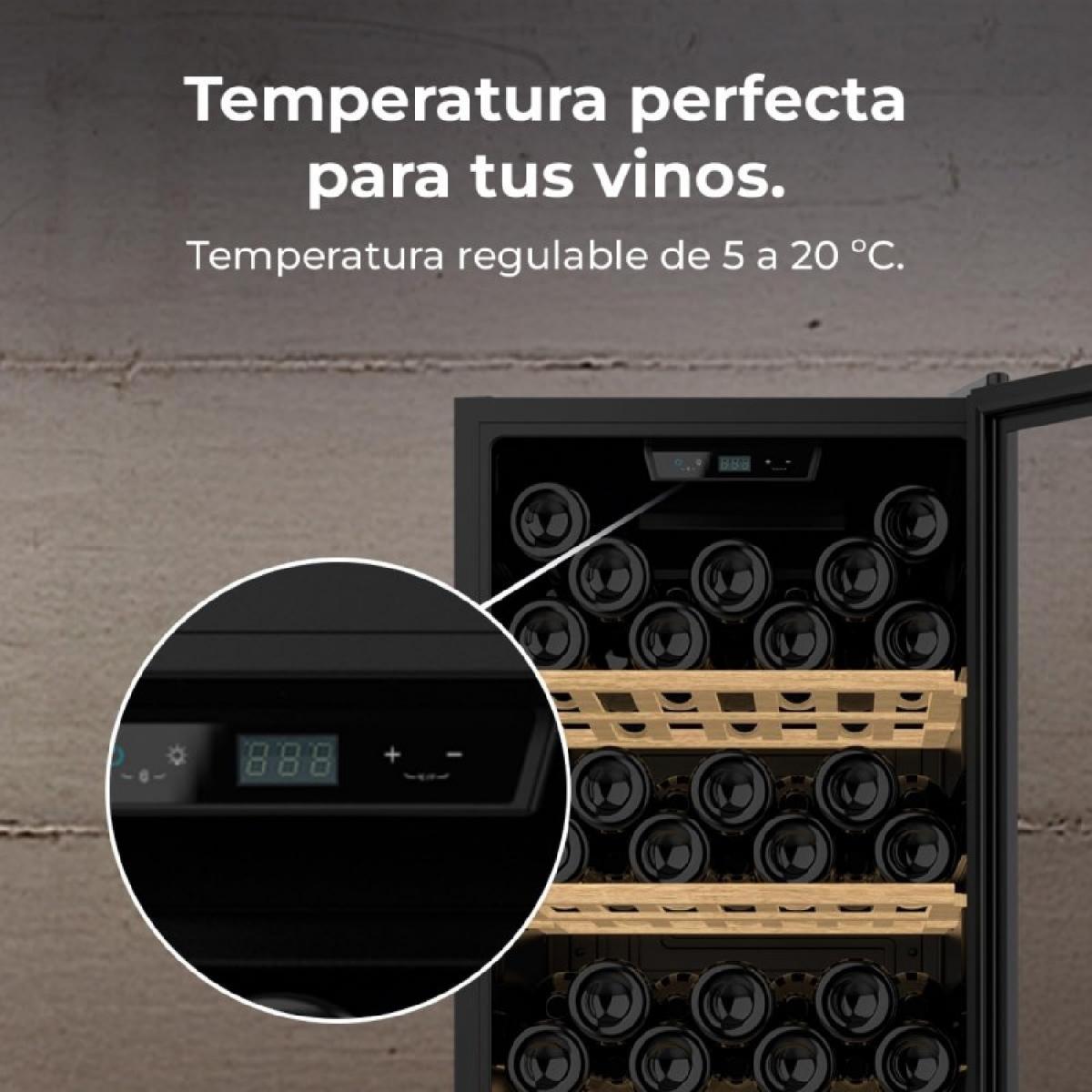 Cecotec Vinotecas Bolero GrandSommelier 98000 Black