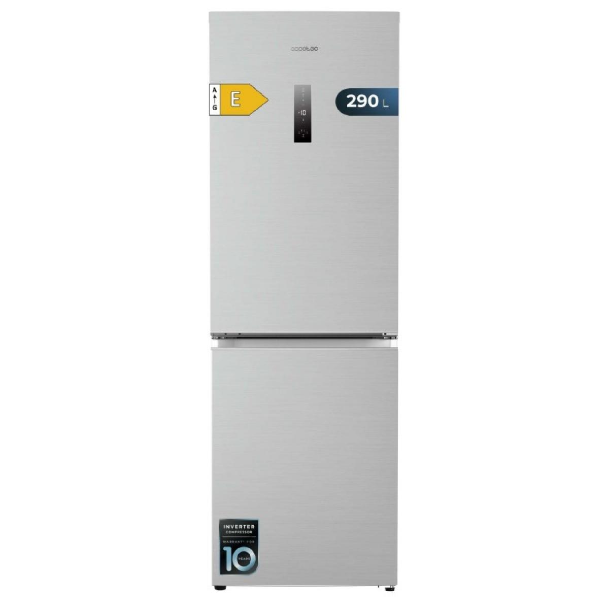 Cecotec Frigoríficos combi Bolero CoolMarket Combi 290 Inox