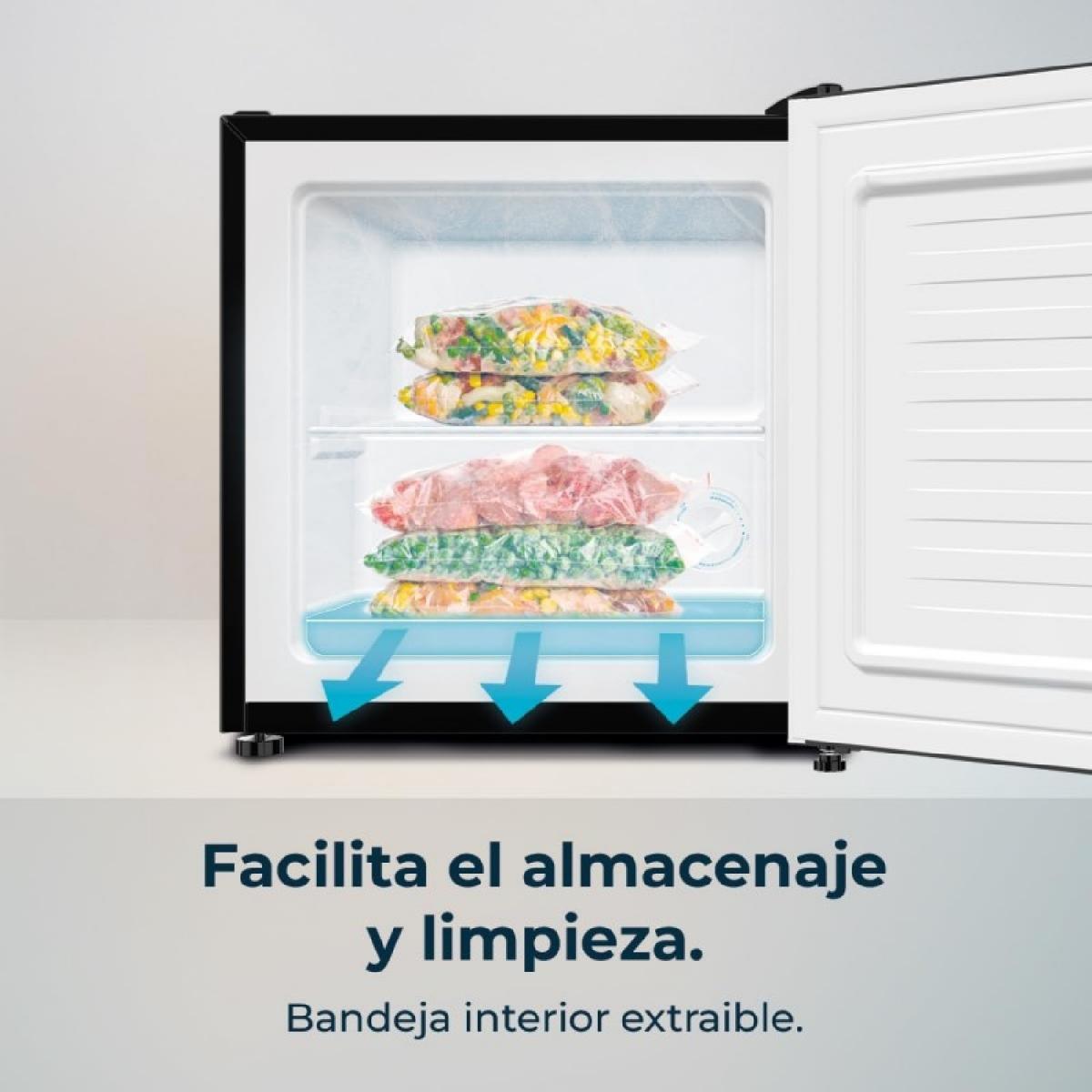 Cecotec Mini frigoríficos Bolero CoolMarket TT 31 Dual Black Glass E