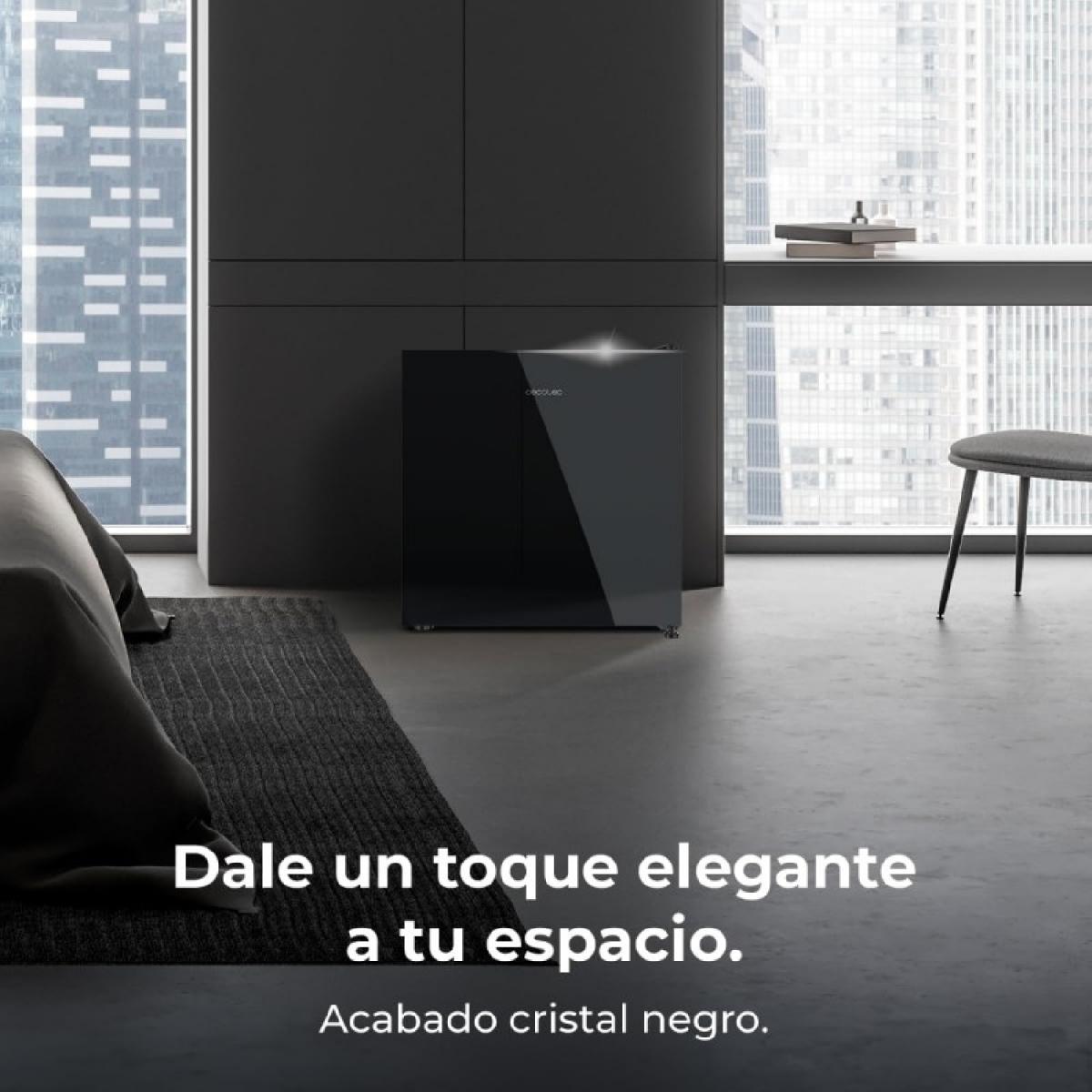 Cecotec Mini frigoríficos Bolero CoolMarket TT 31 Dual Black Glass E