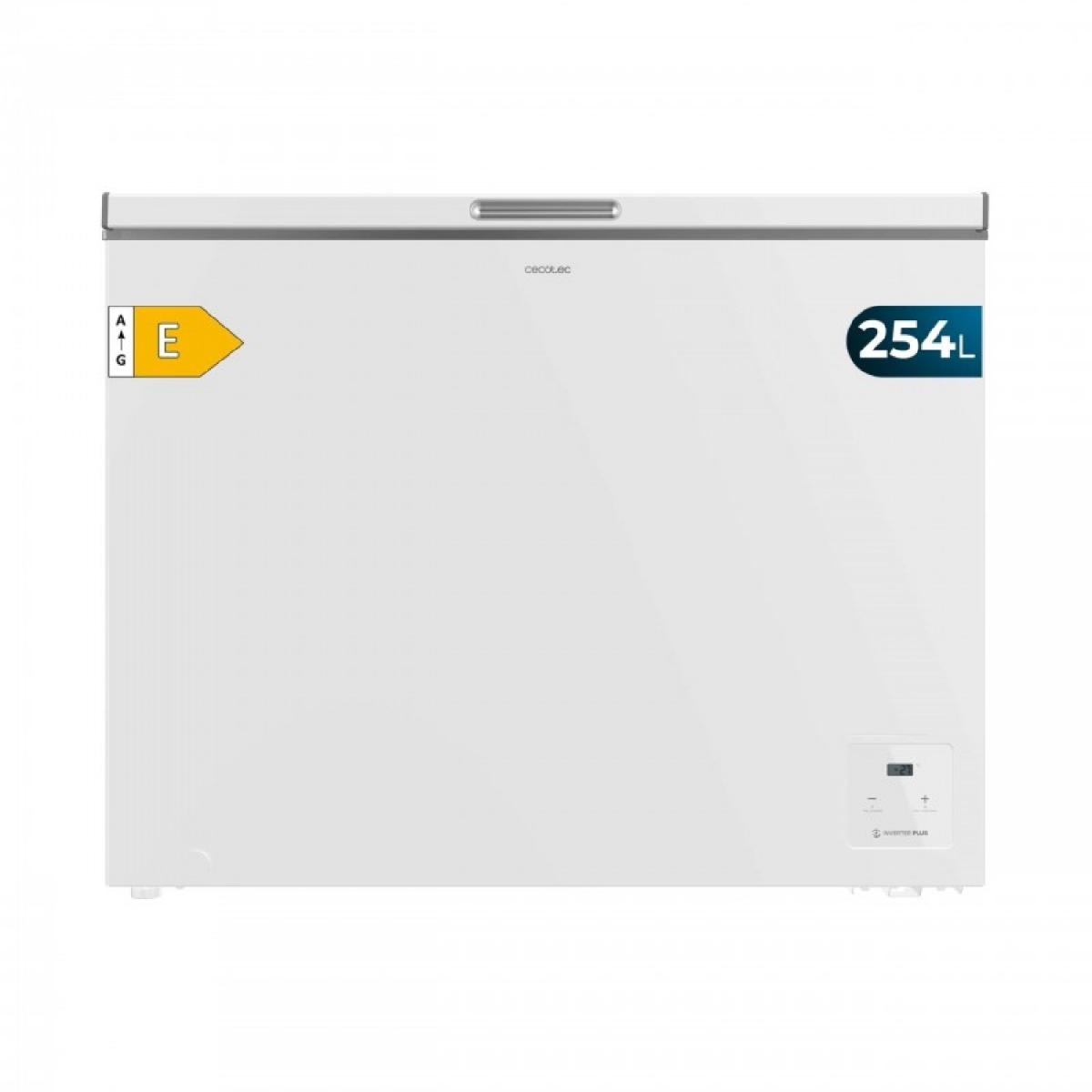 Cecotec Congeladores horizontales Bolero CoolMarket Chest 254 White E