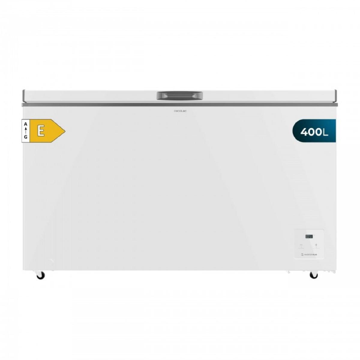 Cecotec Congeladores horizontales Bolero CoolMarket Chest 400 white E
