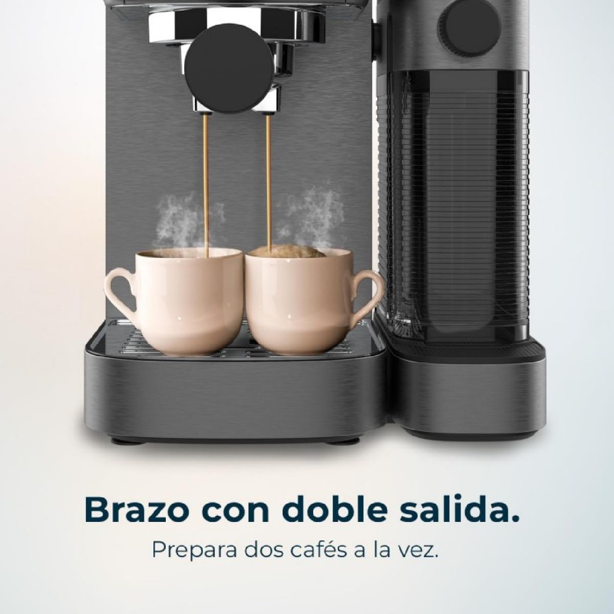 Cecotec Cafeteras semiautomáticas Cafetera semiautomática Power Espresso 20 Steel Pro Latte