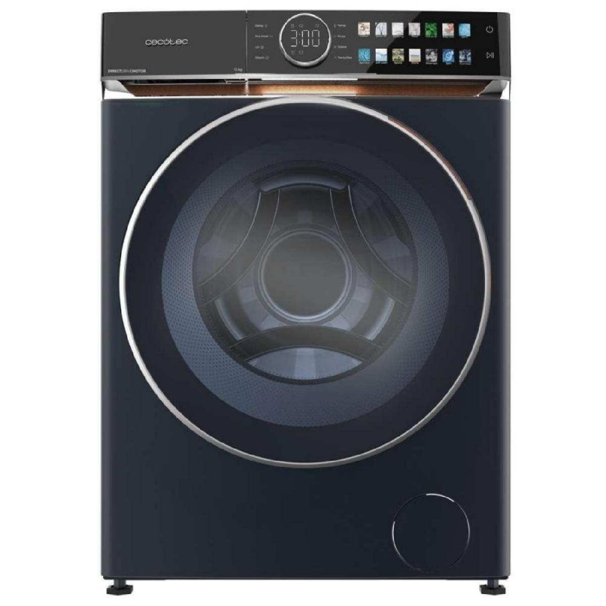 Cecotec Lavadoras de carga frontal Bolero DressCode 12980 Direct Drive Blue A