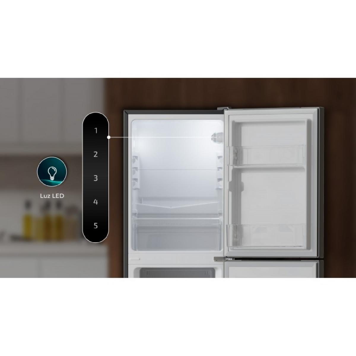 Cecotec Frigoríficos combi Bolero CoolMarket Combi 117 DF White E