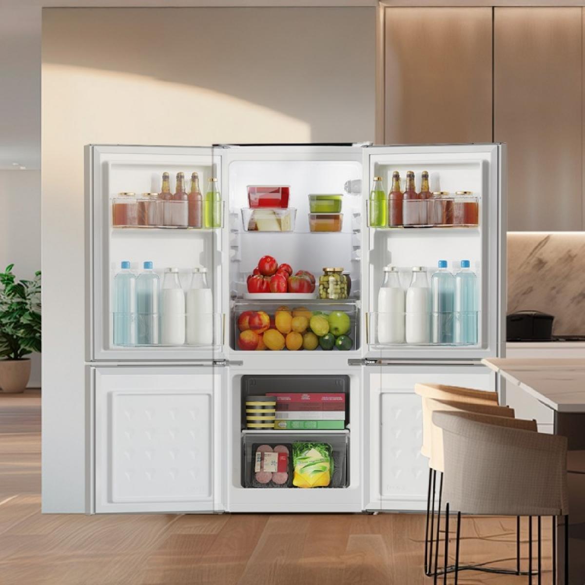 Cecotec Frigoríficos combi Bolero CoolMarket Combi 117 DF White E