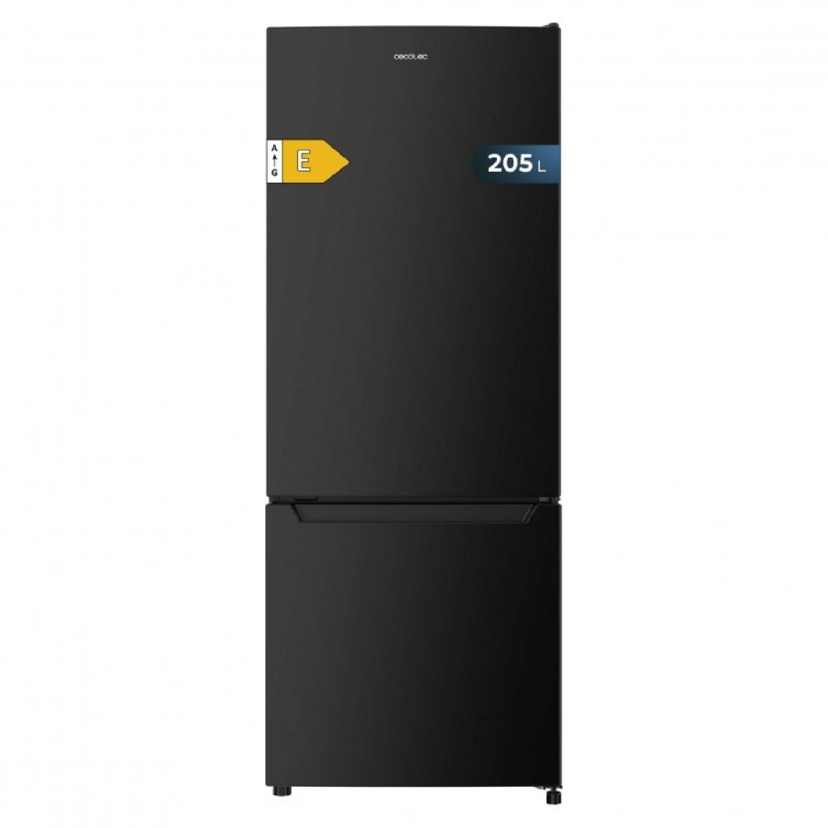 Cecotec Frigoríficos combi Bolero CoolMarket Combi 205 DF Black E