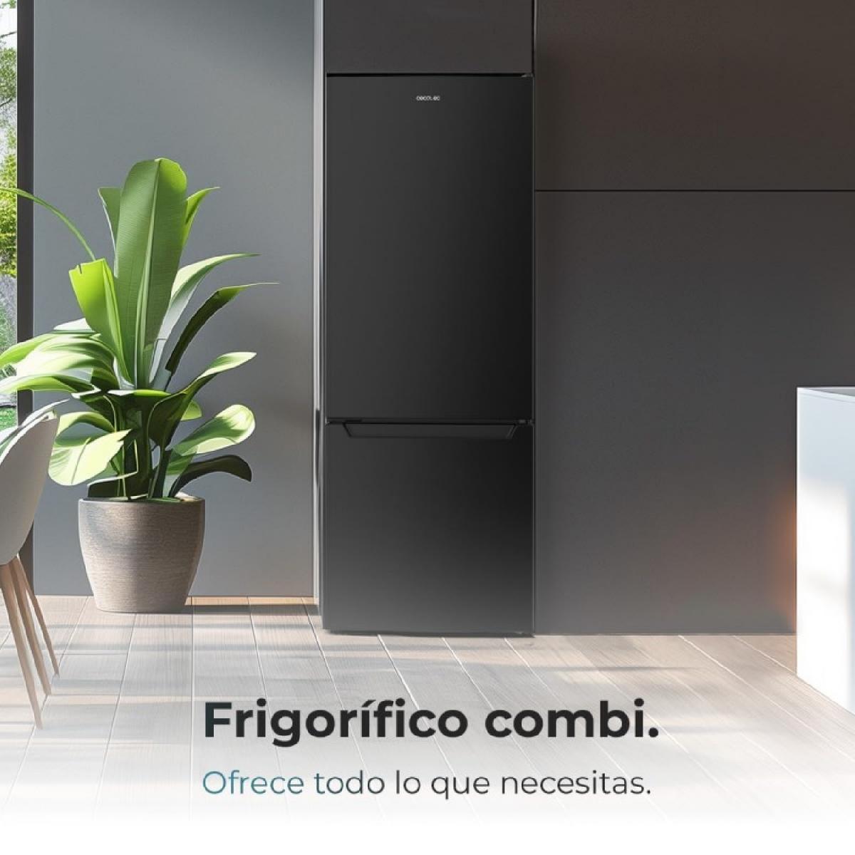 Cecotec Frigoríficos combi Bolero CoolMarket Combi 205 DF Black E