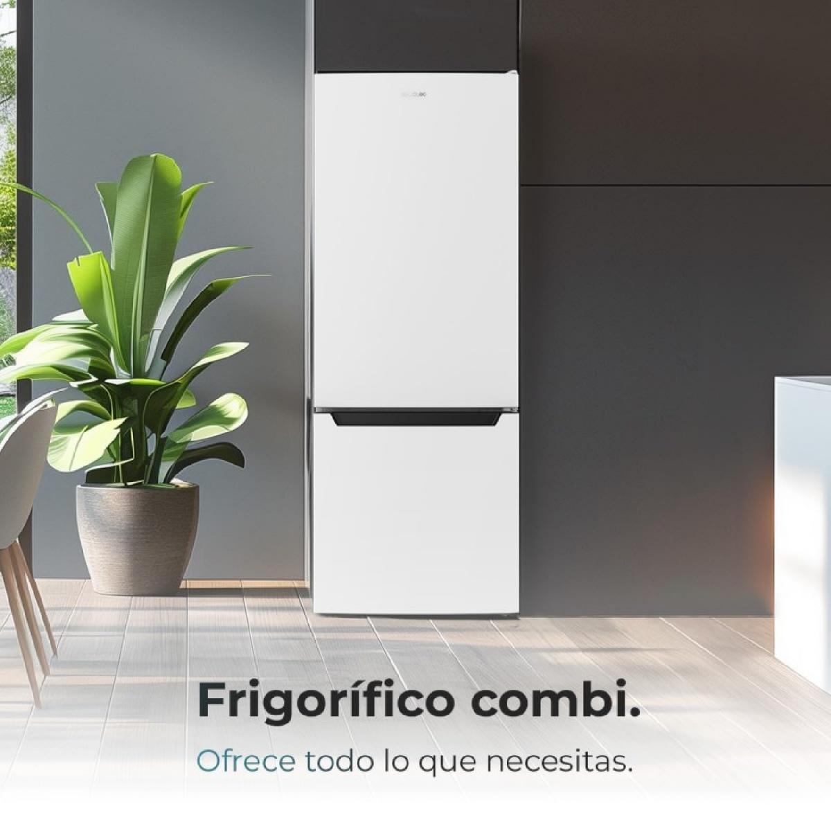 Cecotec Frigoríficos combi Bolero CoolMarket Combi 205 DF White E