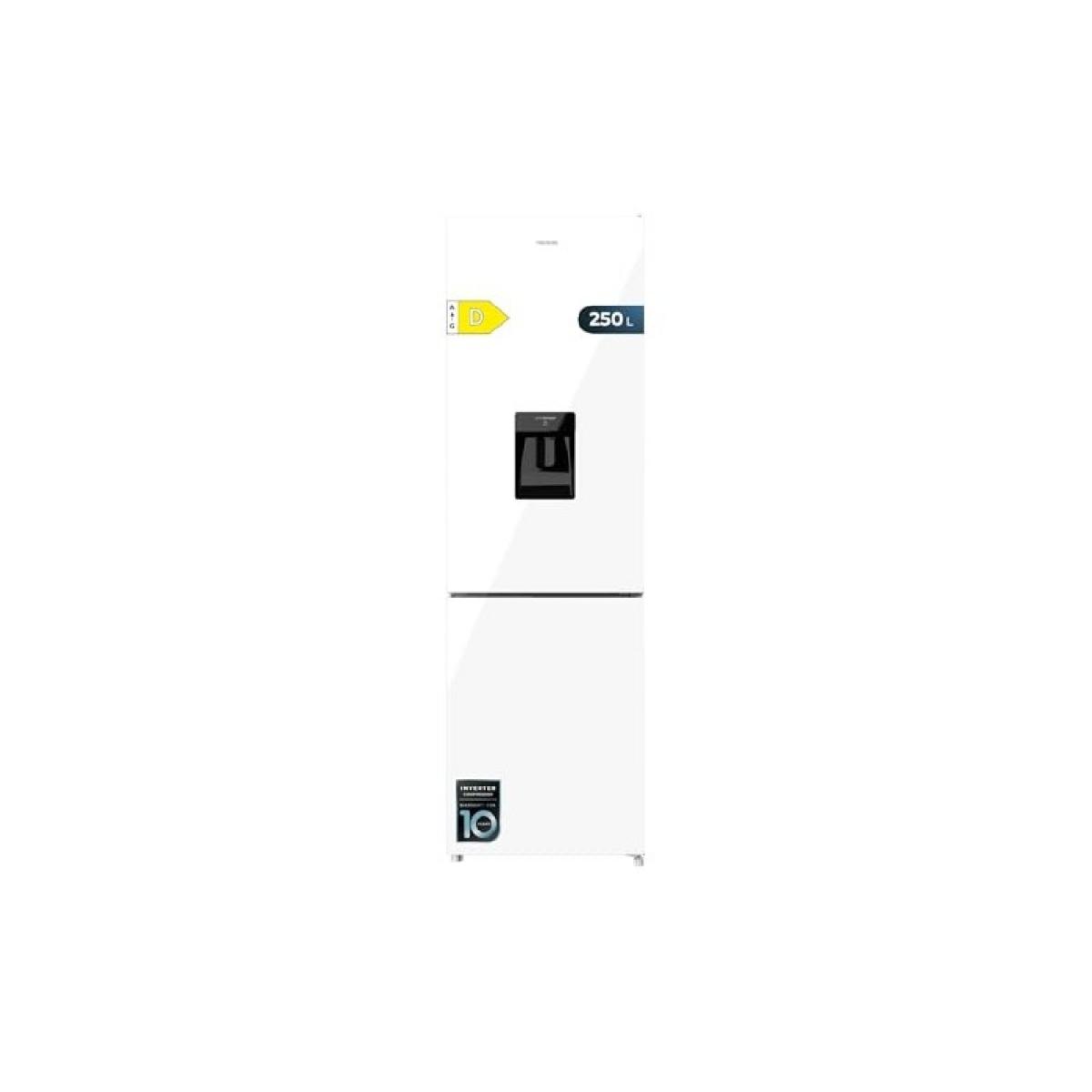 Cecotec Frigoríficos combi Bolero CoolMarket Combi 250 WD White Glass D