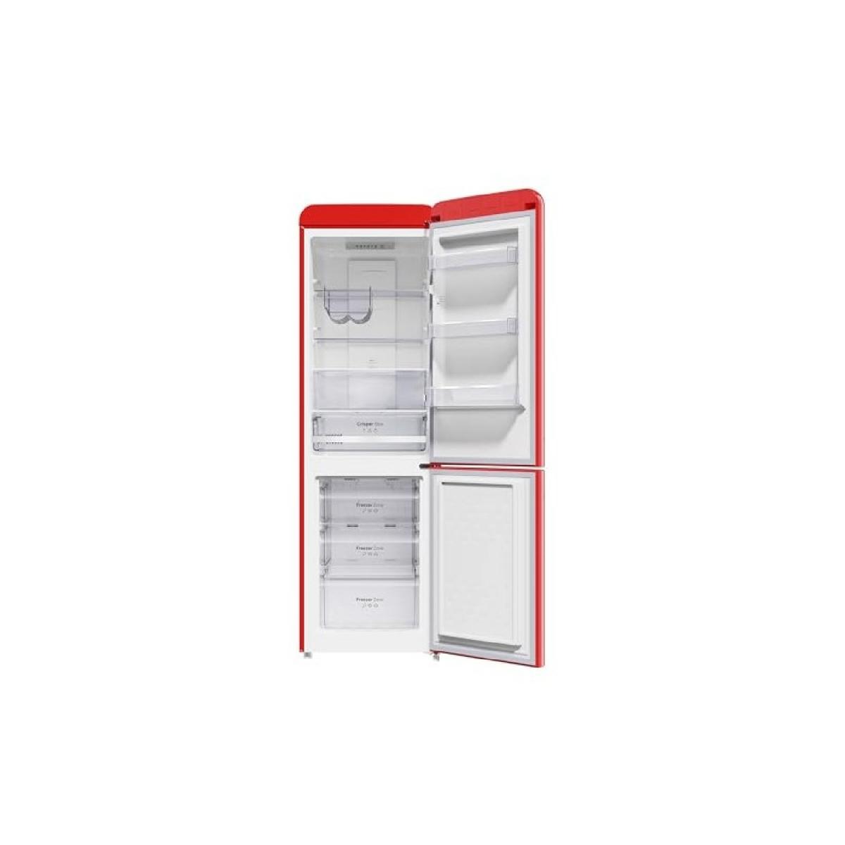 Cecotec Frigoríficos retro Bolero CoolMarket Combi Origin 231 NF Red E