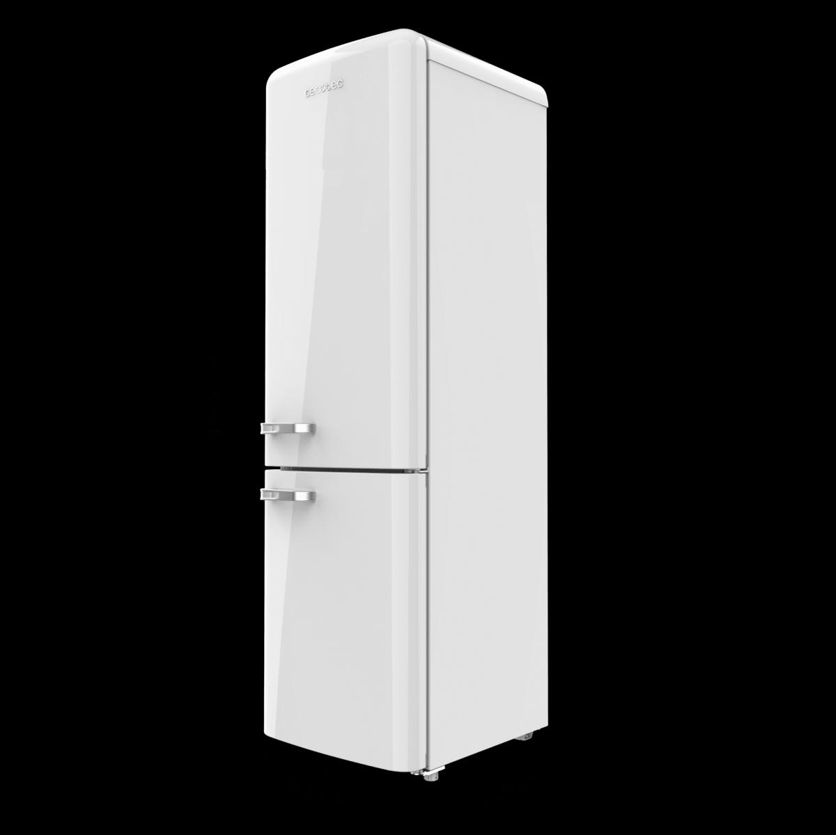 Cecotec Frigoríficos retro Bolero CoolMarket Combi Origin 250 NF White E