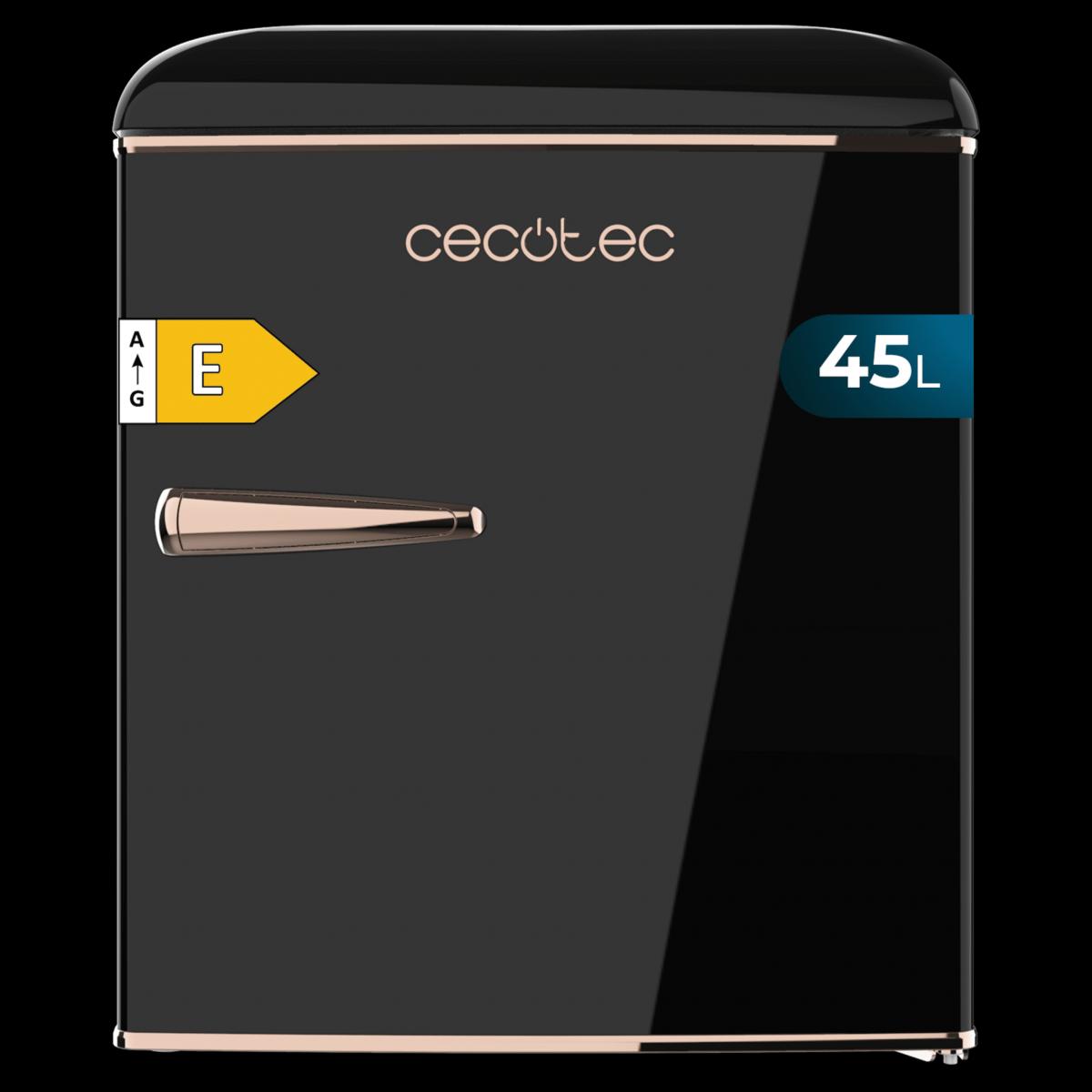 Cecotec Frigoríficos retro Bolero CoolMarket TT Origin 45 Black E