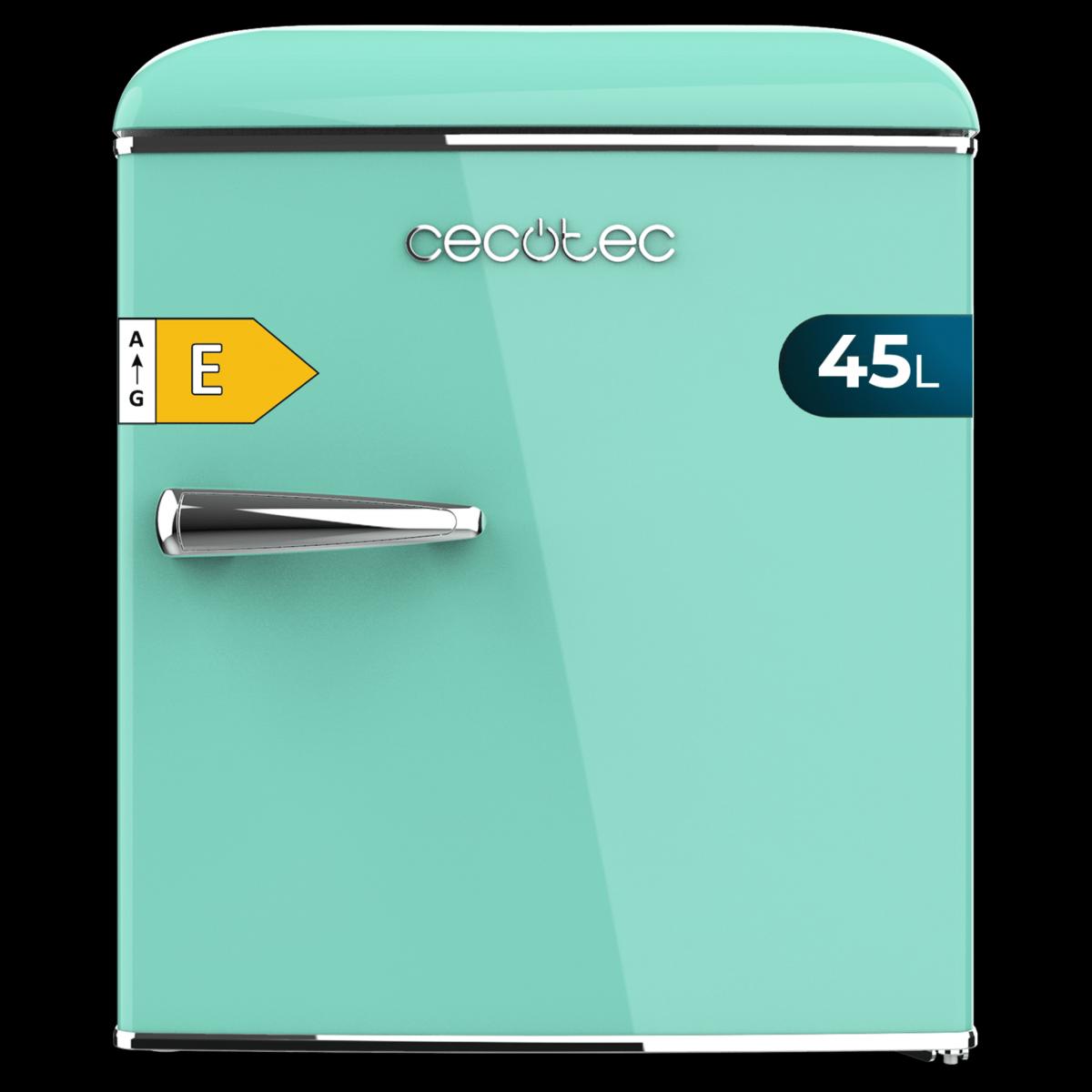 Cecotec Frigoríficos retro Bolero CoolMarket TT Origin 45 Green E