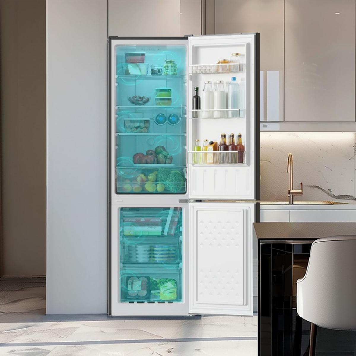 Cecotec Frigoríficos combi Bolero CoolMarket Combi 250 Dark D