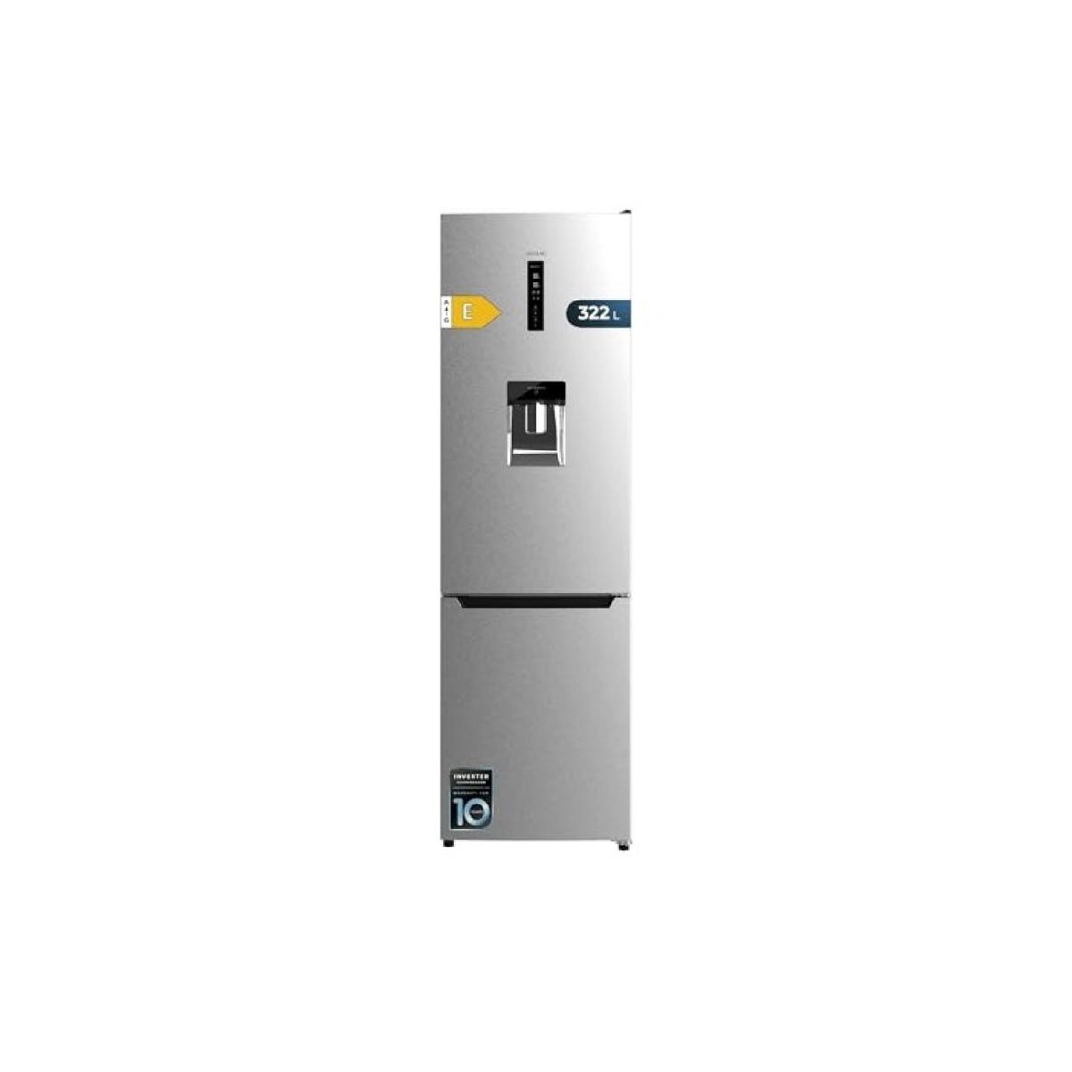 Cecotec Frigoríficos combi Bolero CoolMarket Combi 322 WD Inox E