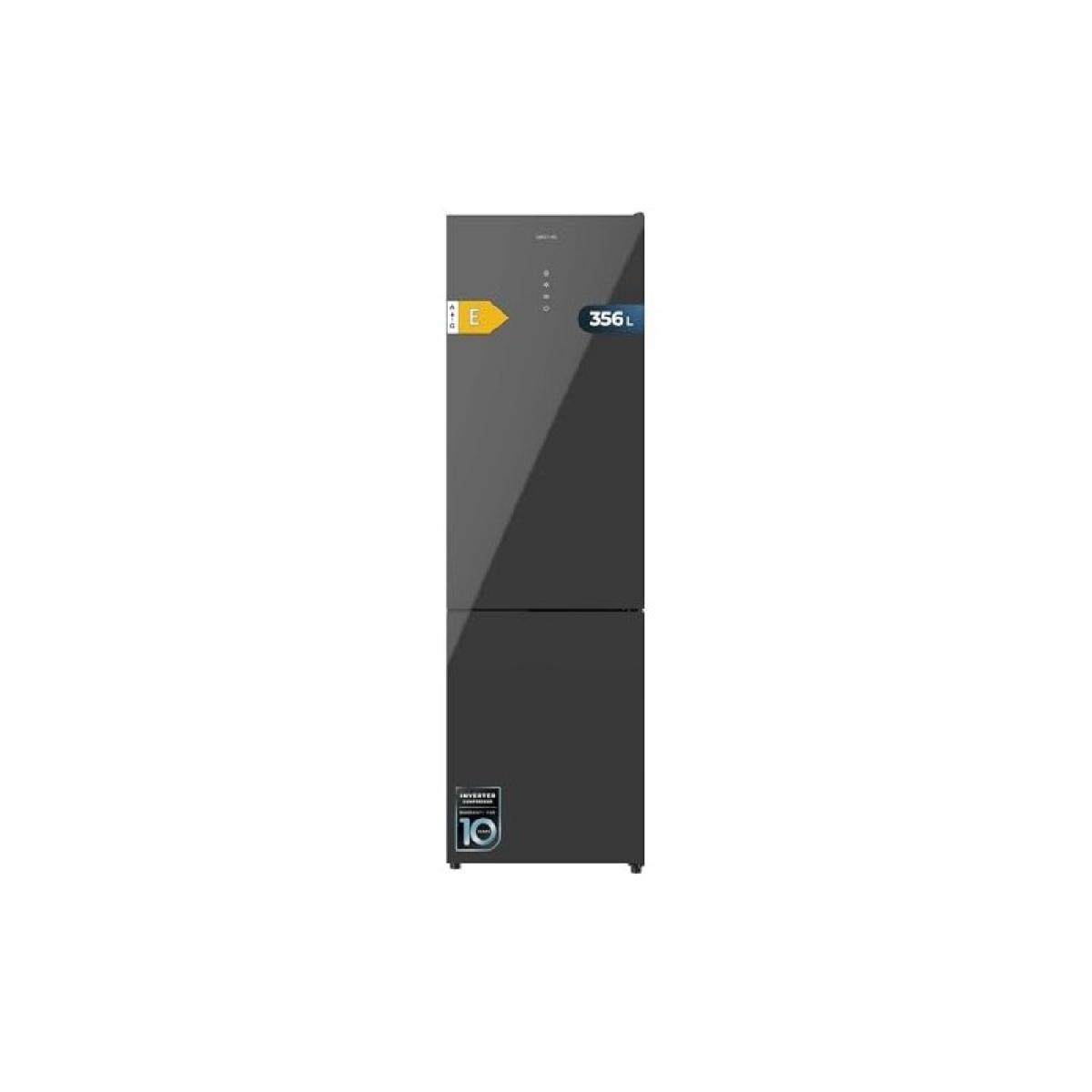 Cecotec Frigoríficos combi Bolero CoolMarket Combi 356 Grey Glass E
