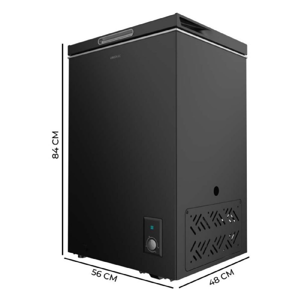 Cecotec Congeladores horizontales Bolero CoolMarket Chest 99 Black E