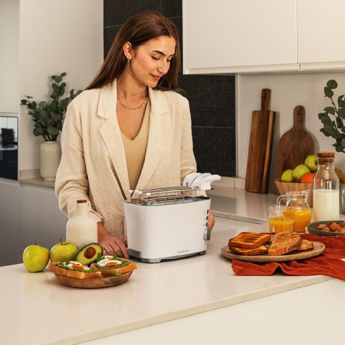 Cecotec Tostadores verticales Toast&Taste Double W