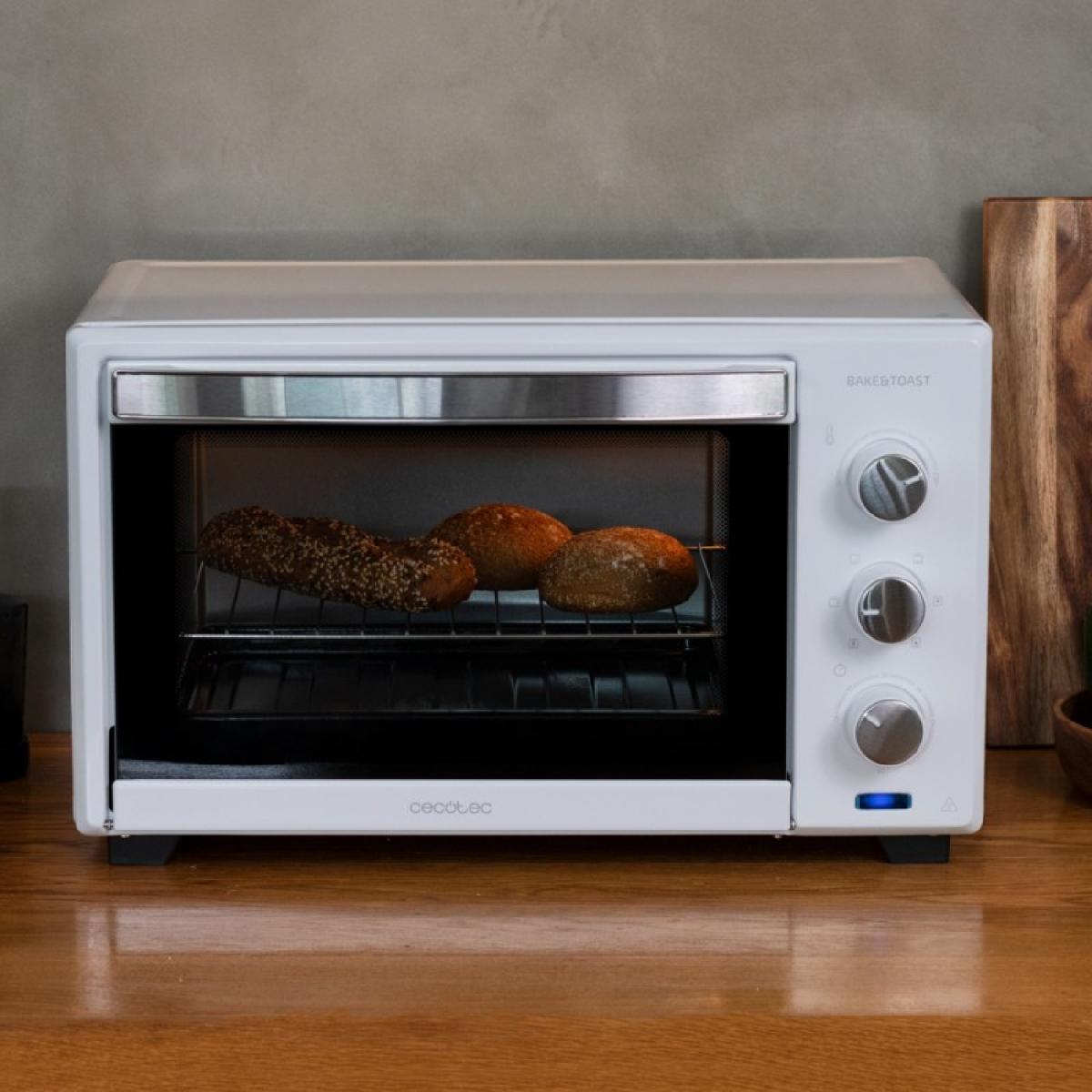 Cecotec Hornos de sobremesa Bake&Toast 2800 White
