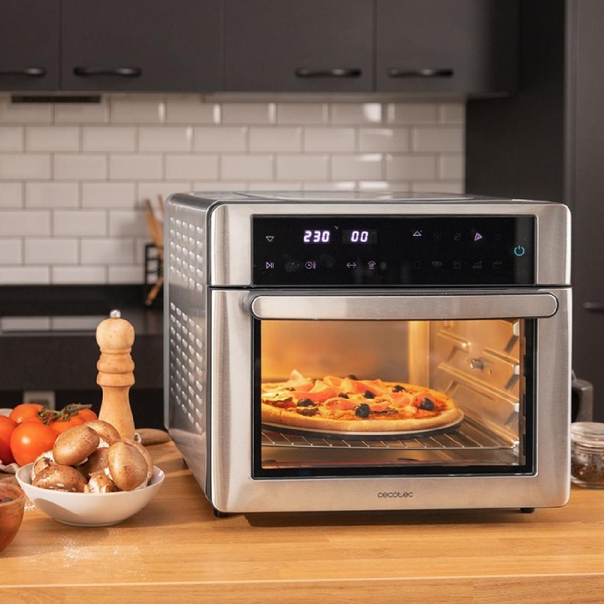 Cecotec Hornos freidoras Bake&Fry 2500 Steel Touch