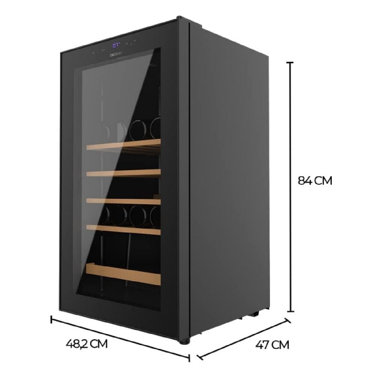 Cecotec Vinotecas Bolero GrandSommelier 36000 Black