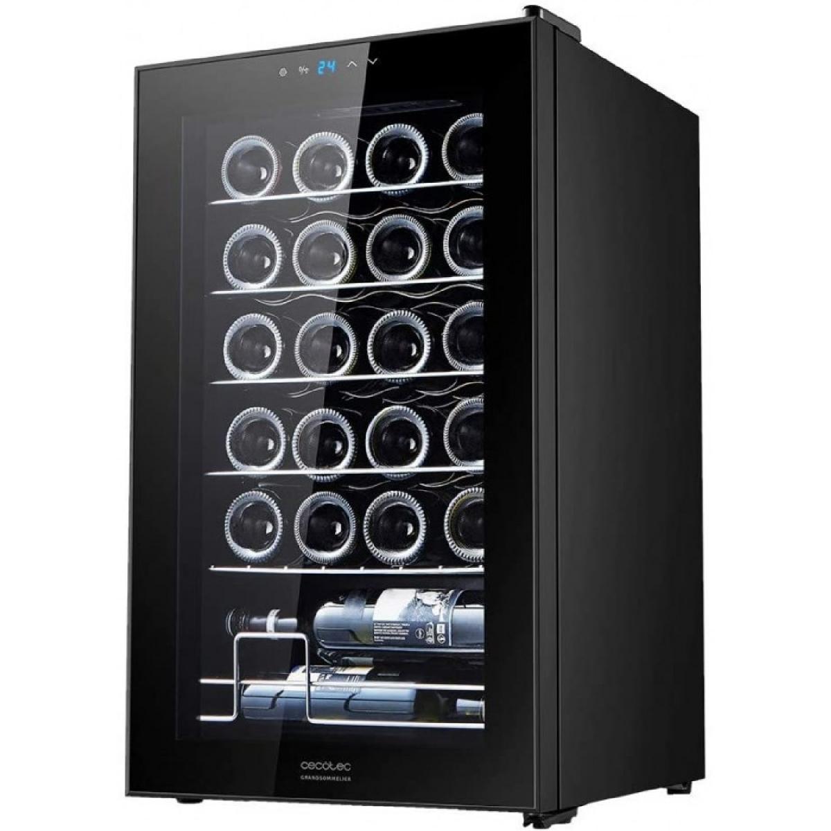 Cecotec Vinotecas GrandSommelier 24000 Black Compressor