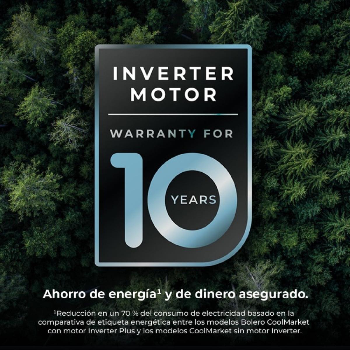 Cecotec Congeladores verticales Congelador Bolero CoolMarket UF 273 inox