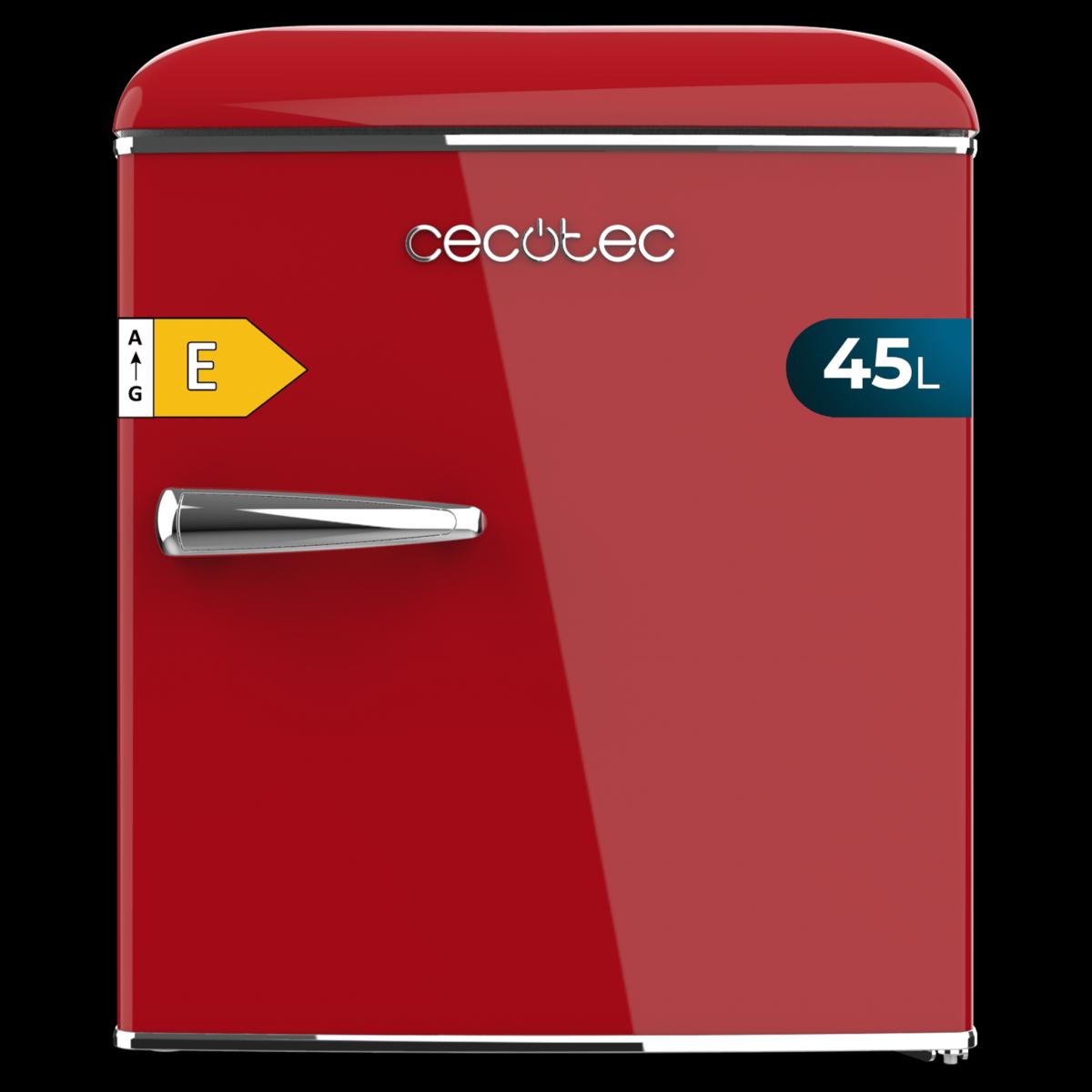 Cecotec Frigoríficos retro Bolero CoolMarket TT Origin 45 Red E