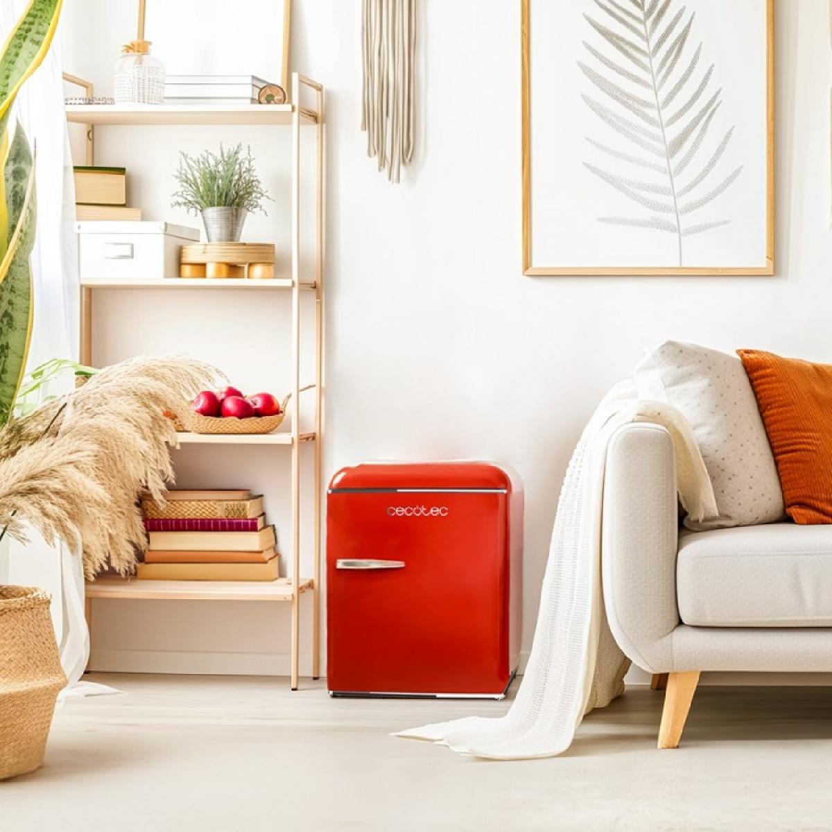 Cecotec Frigoríficos retro Bolero CoolMarket TT Origin 45 Red E