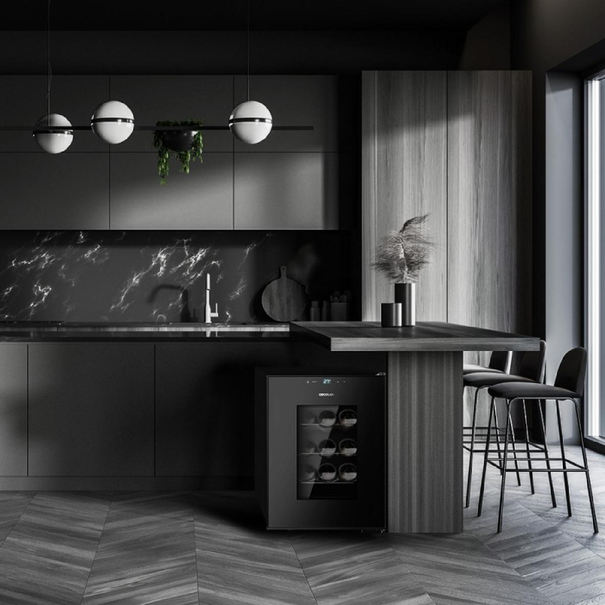 Cecotec Vinotecas Bolero GrandSommelier 1220 CoolCrystal