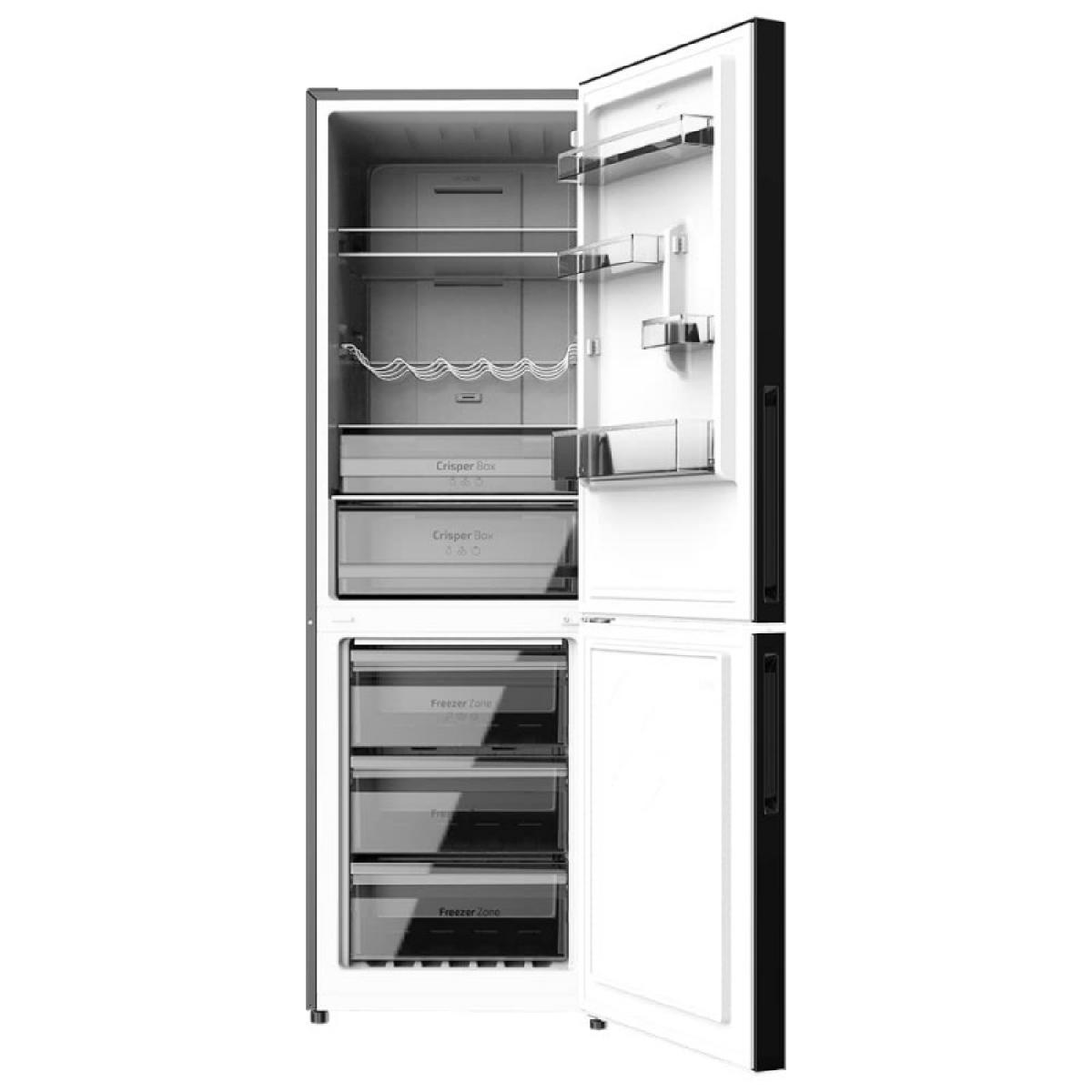 Cecotec Frigoríficos combi Bolero CoolMarket Combi 322 Black Cristal D