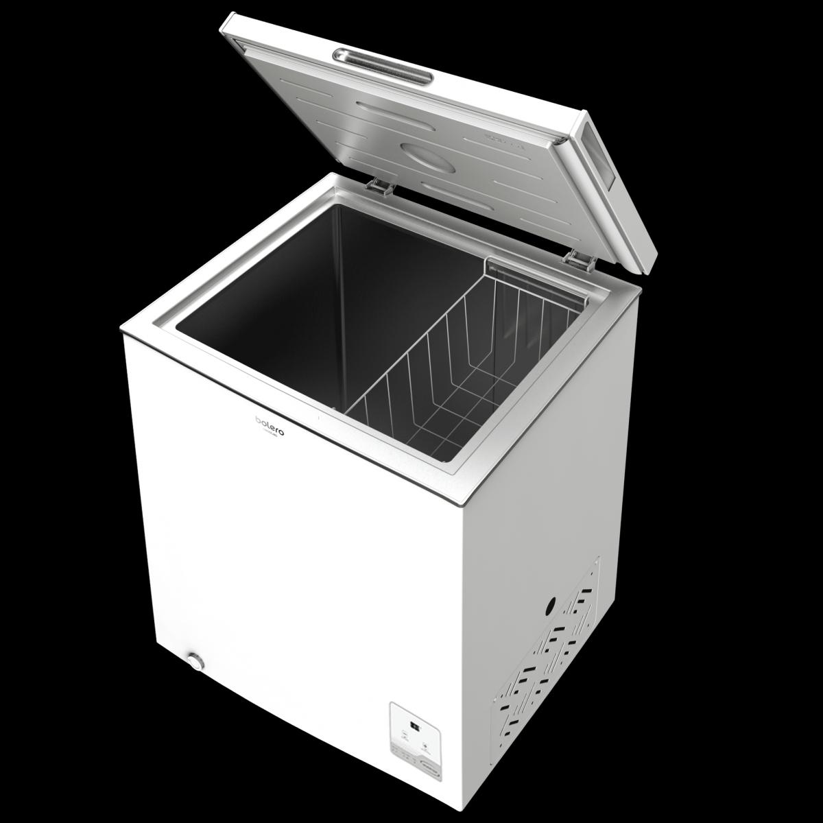 Cecotec Congeladores horizontales Congelador Bolero CoolMarket Chest 142 white E