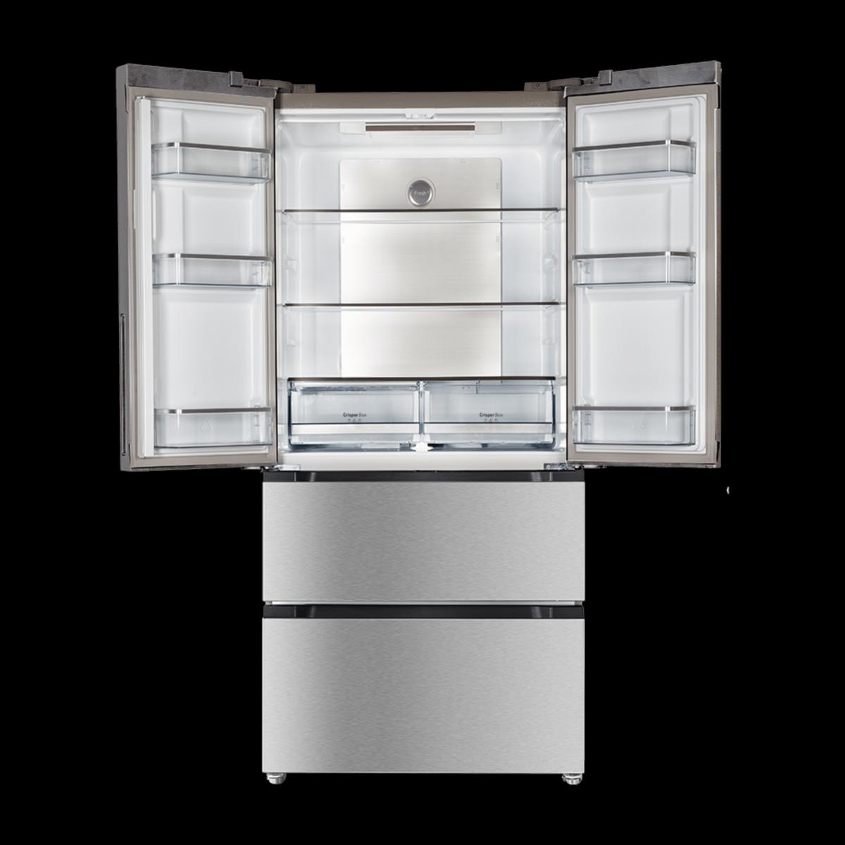 Cecotec Frigoríficos puerta francesa Bolero CoolMarket FD 510 Inox E